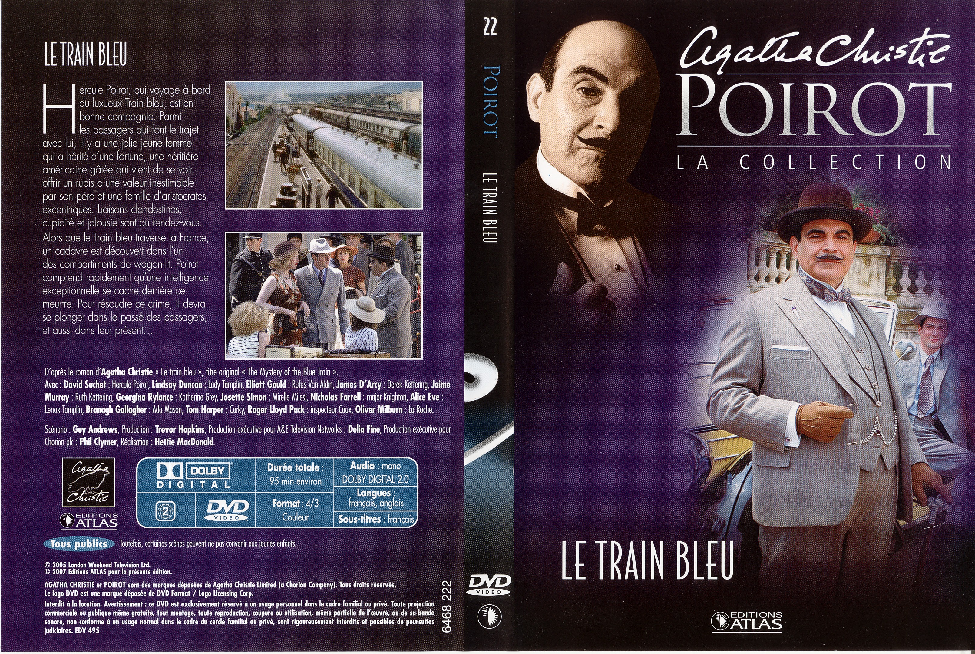 Jaquette DVD Hercule Poirot vol 22