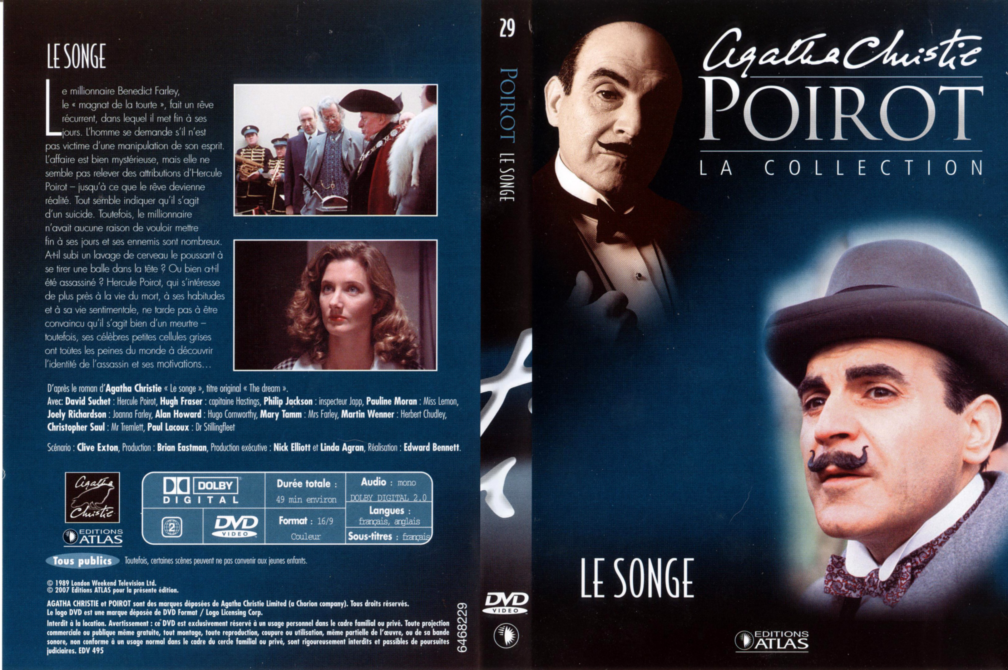 Jaquette DVD Hercule Poirot vol 29