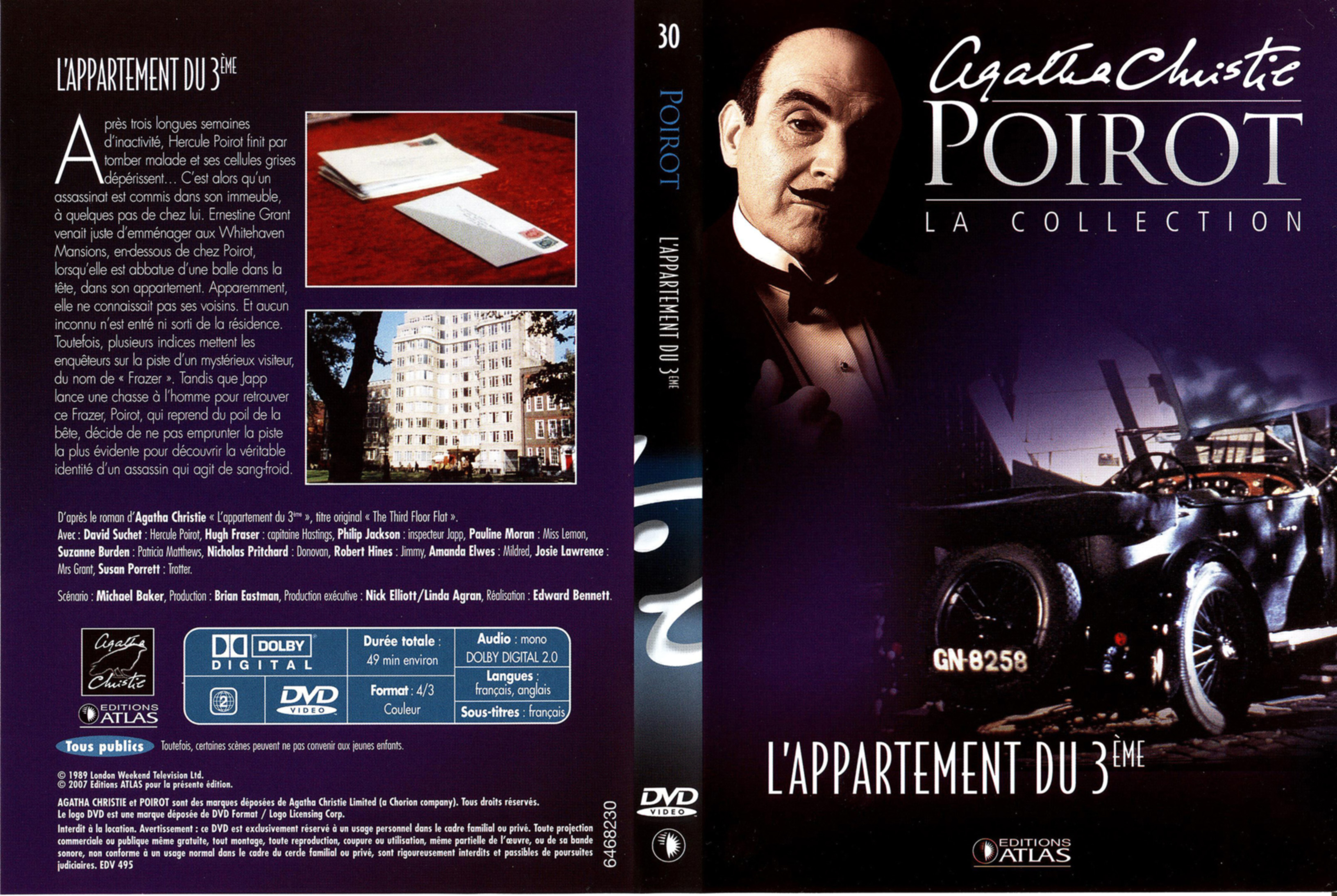 Jaquette DVD Hercule Poirot vol 30