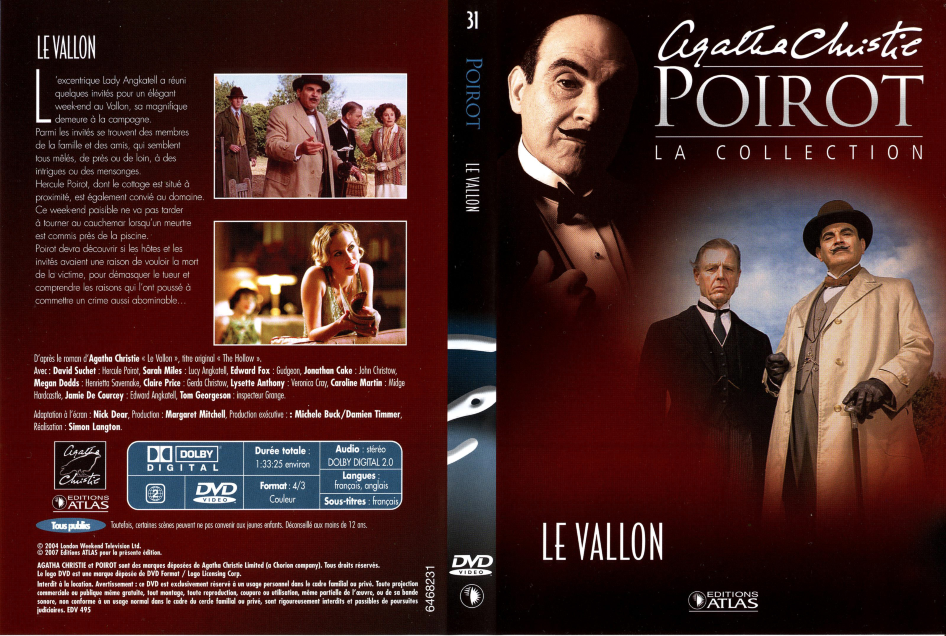 Jaquette DVD Hercule Poirot vol 31