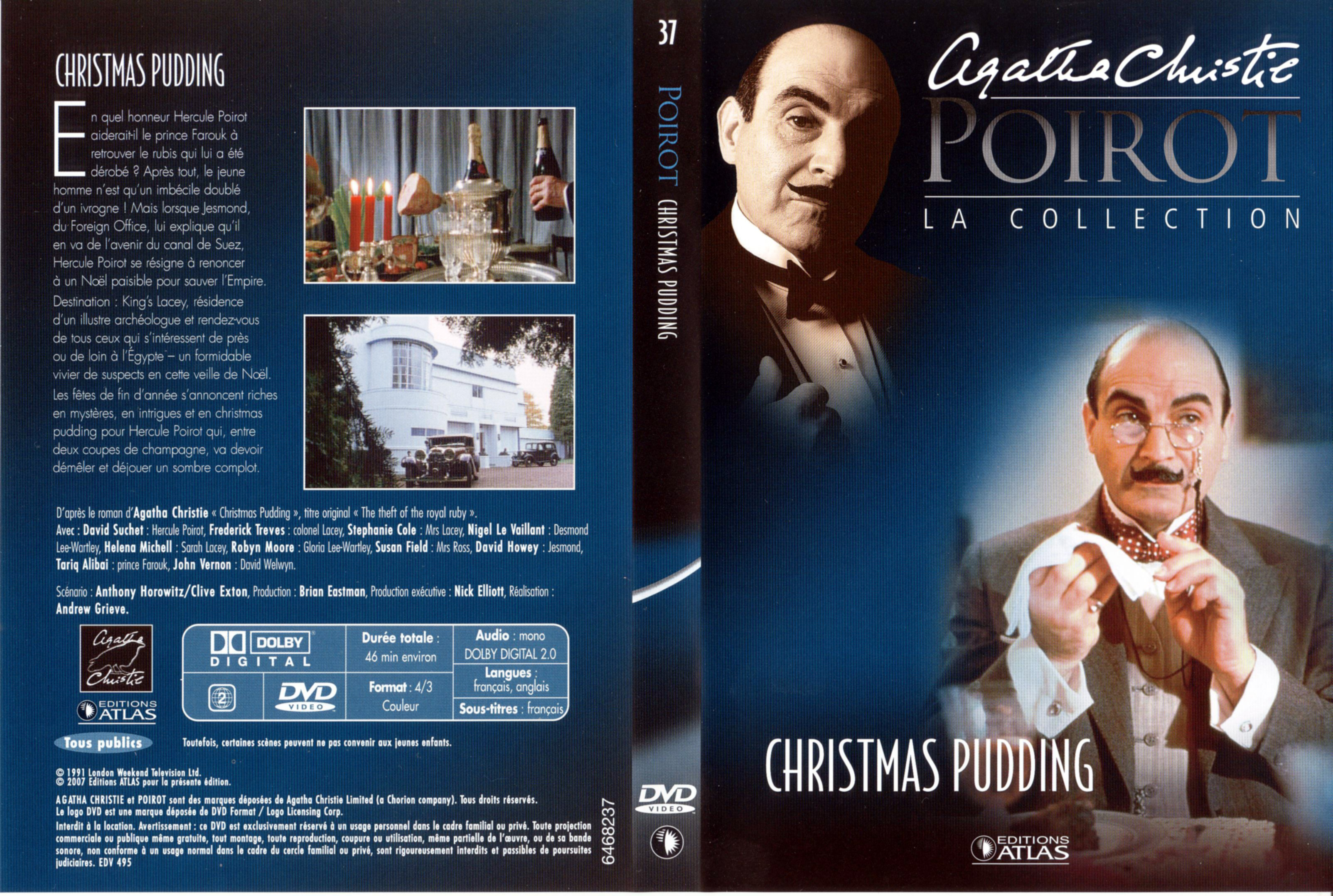 Jaquette DVD Hercule Poirot vol 37