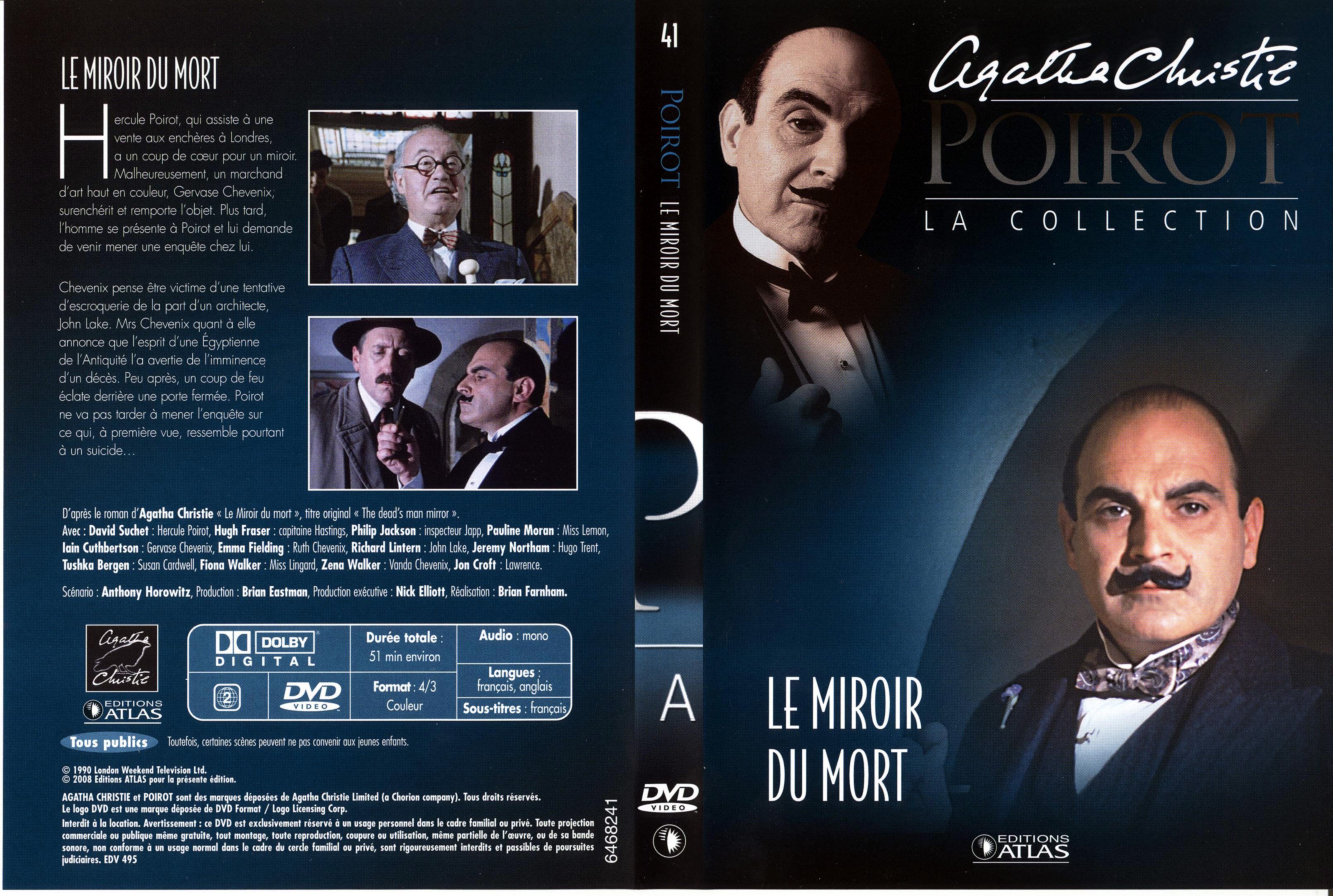 Jaquette DVD Hercule Poirot vol 41