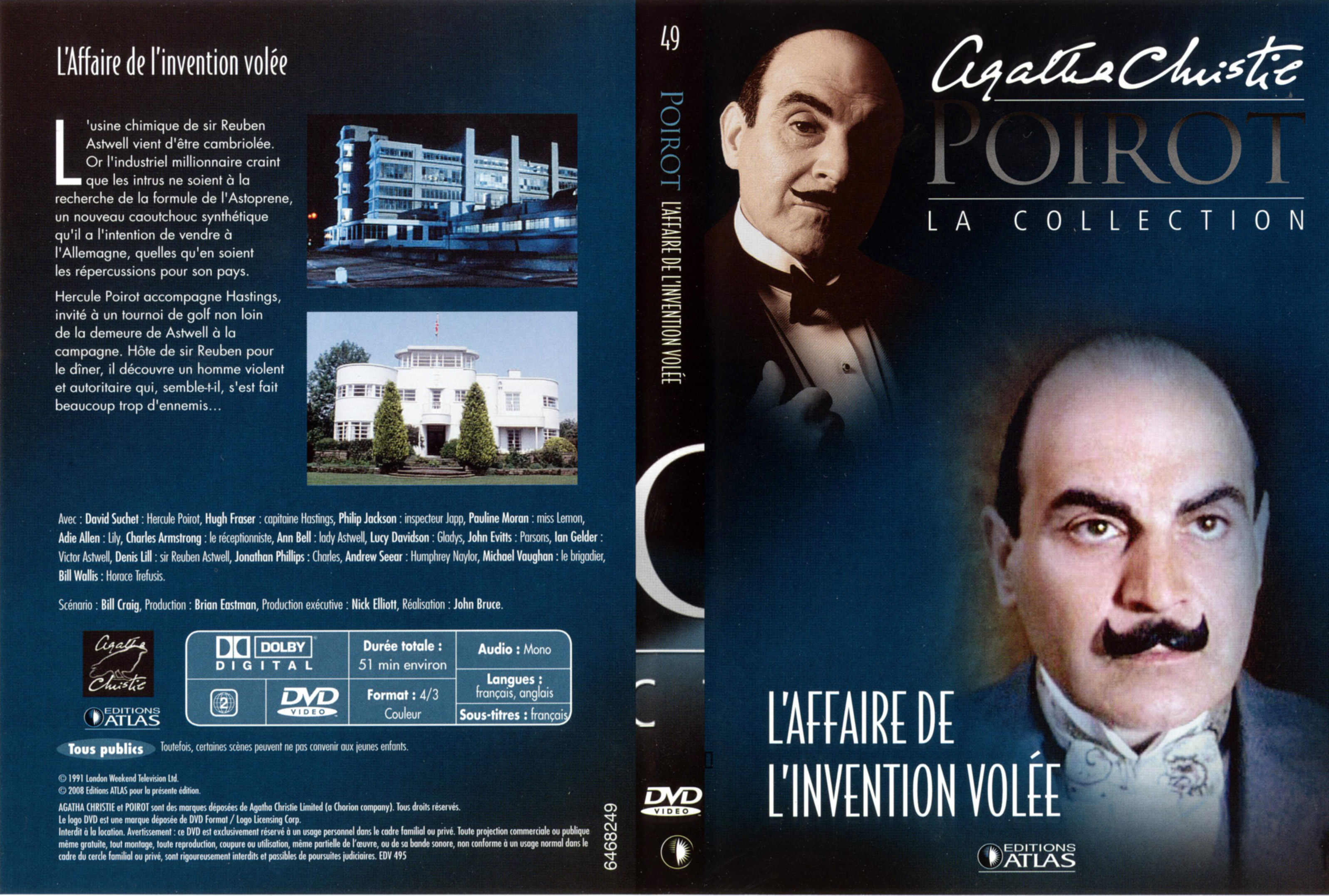 Jaquette DVD Hercule Poirot vol 49