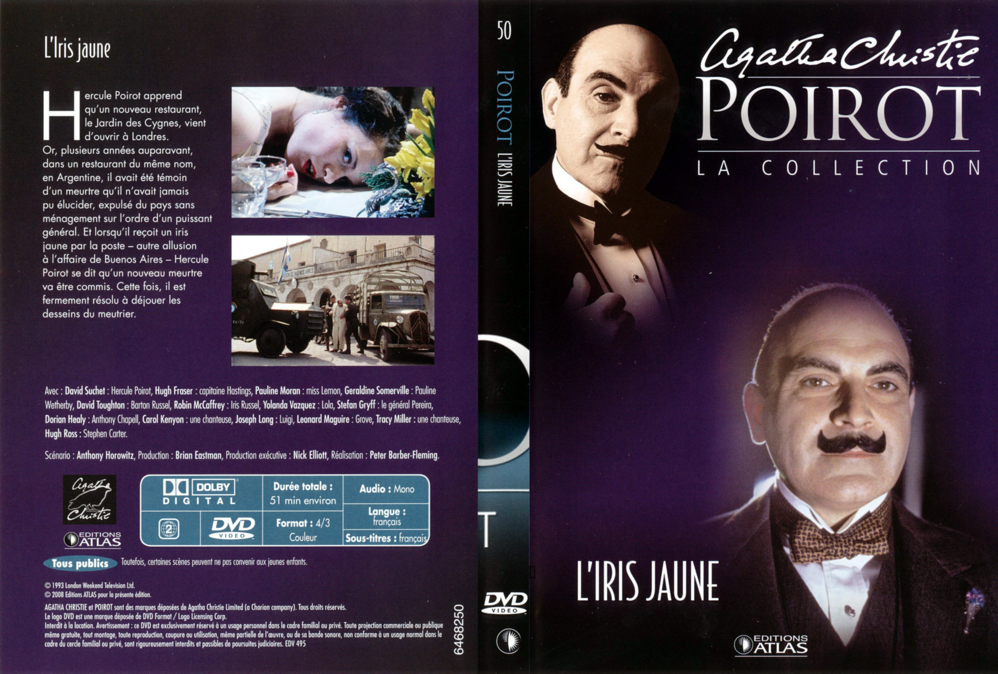 Jaquette DVD Hercule Poirot vol 50