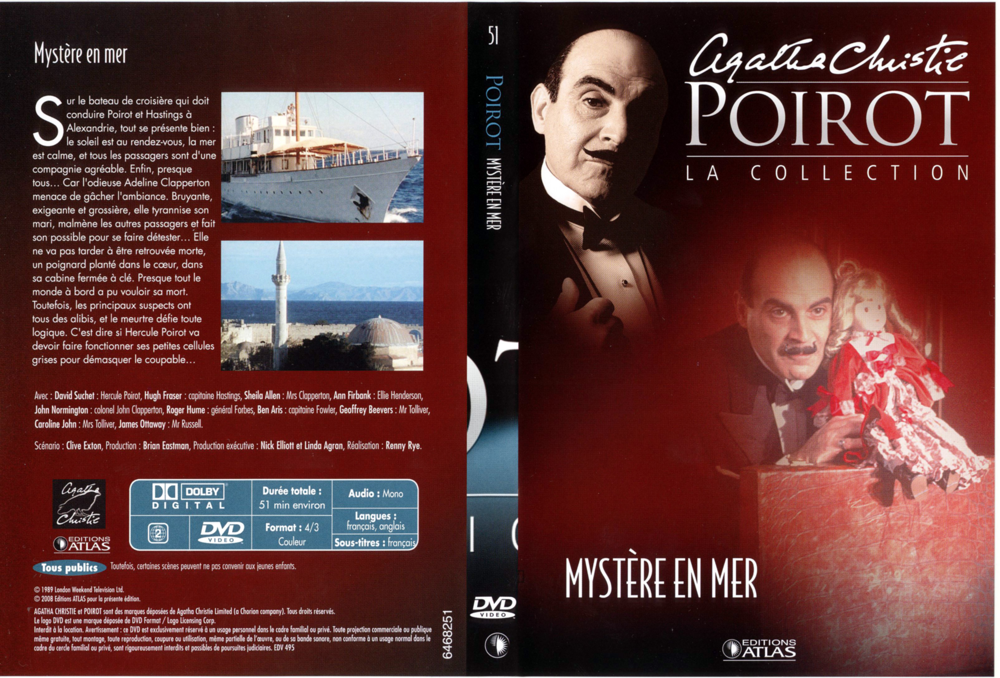 Jaquette DVD Hercule Poirot vol 51