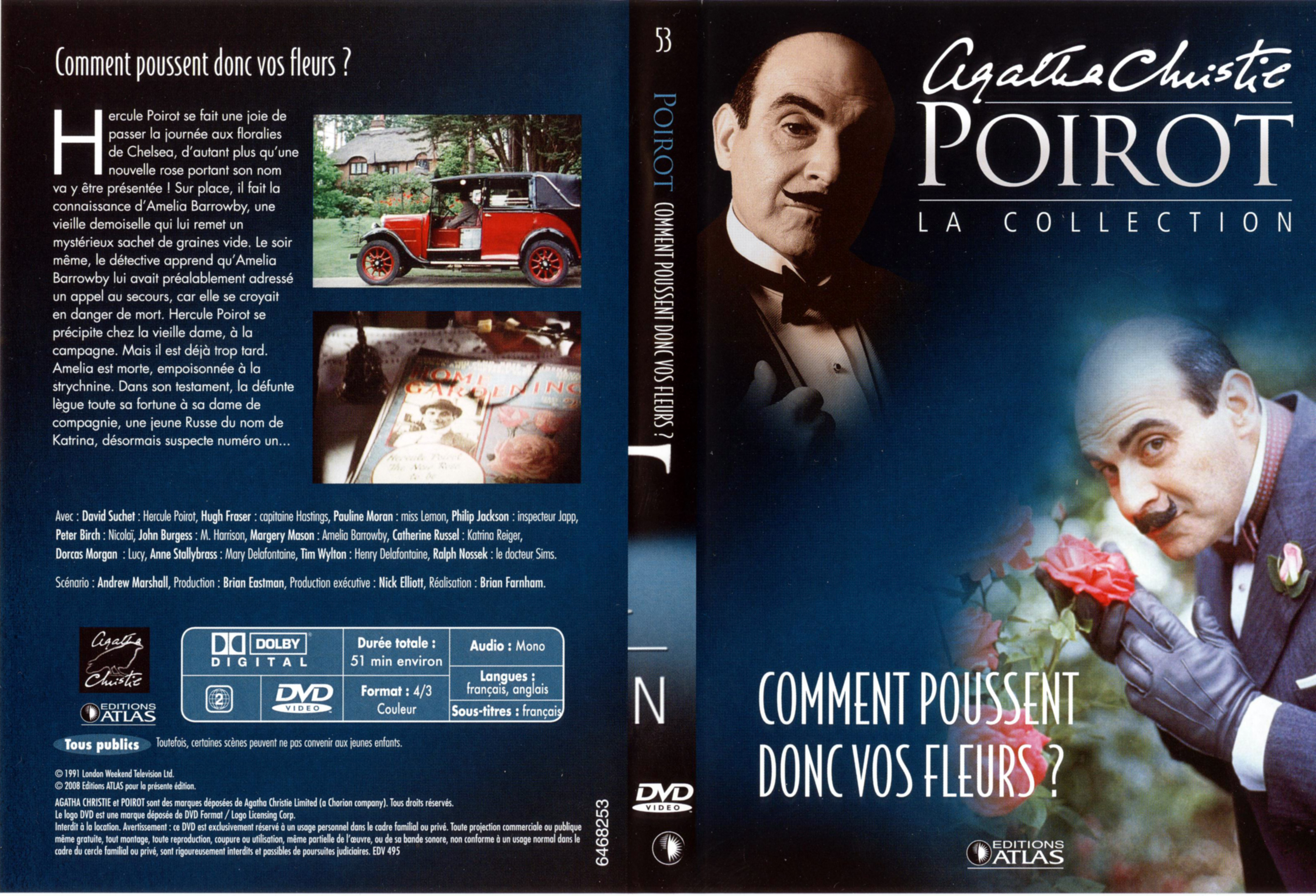 Jaquette DVD Hercule Poirot vol 53