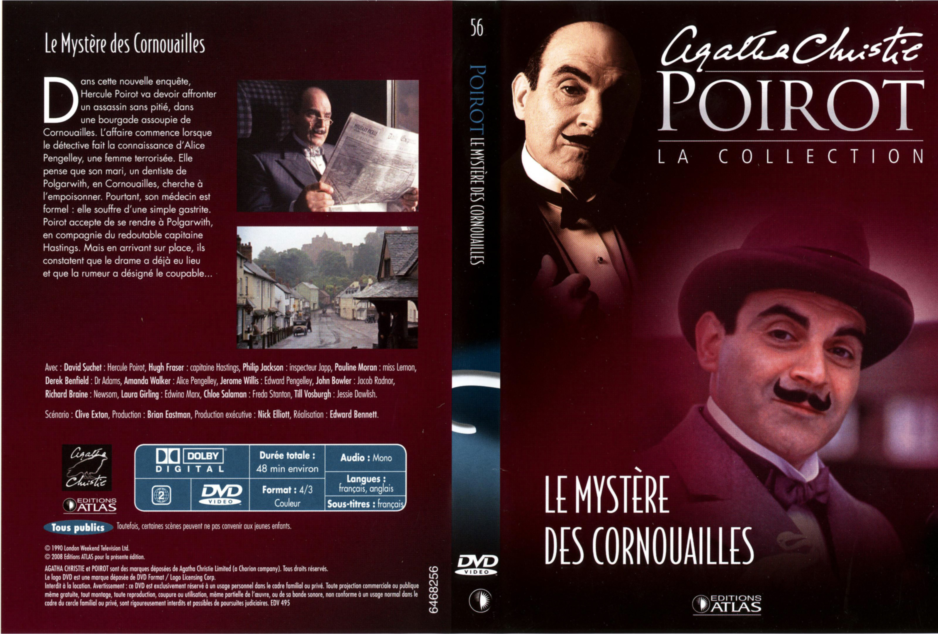 Jaquette DVD Hercule Poirot vol 56
