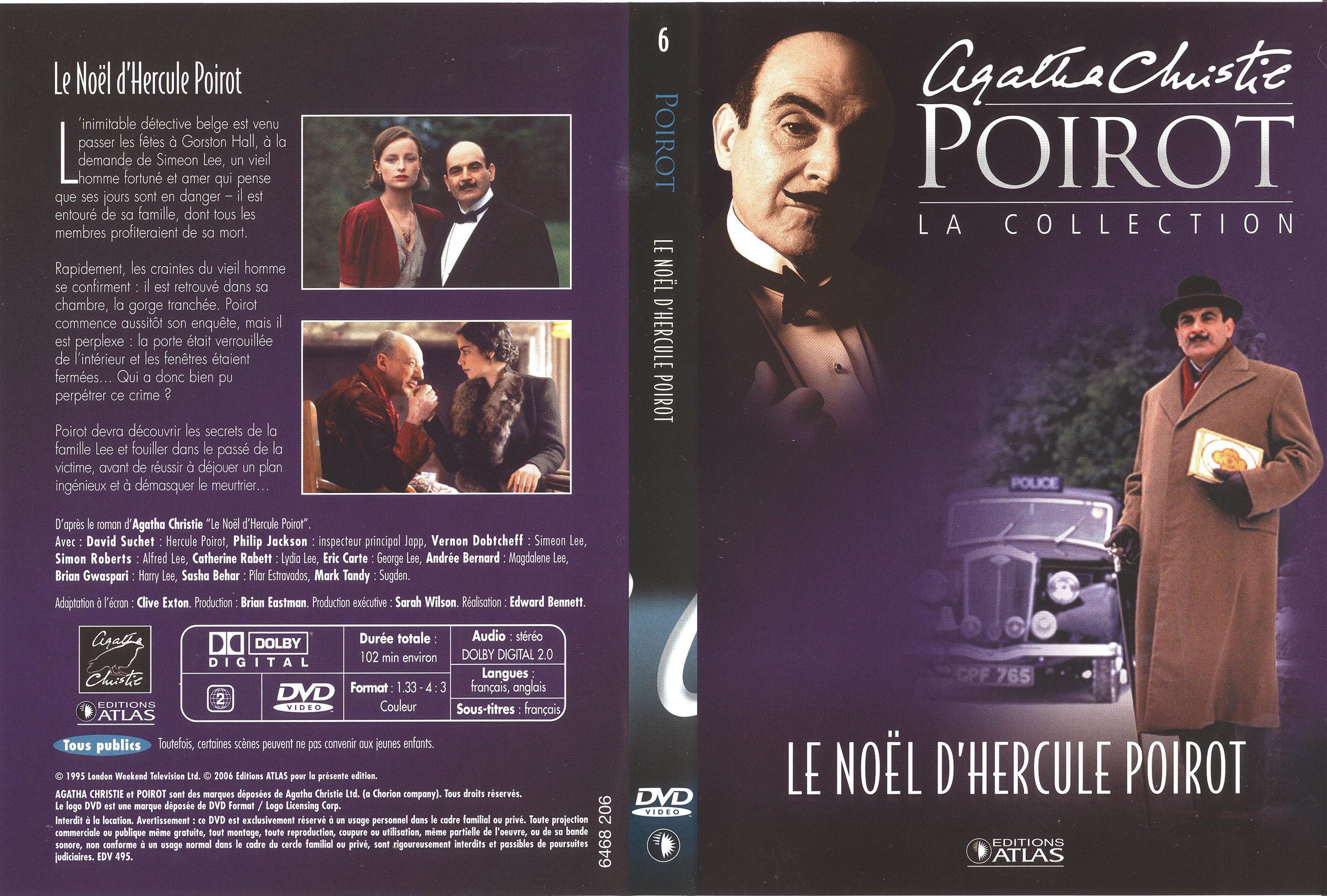 Jaquette DVD Hercule Poirot vol 6