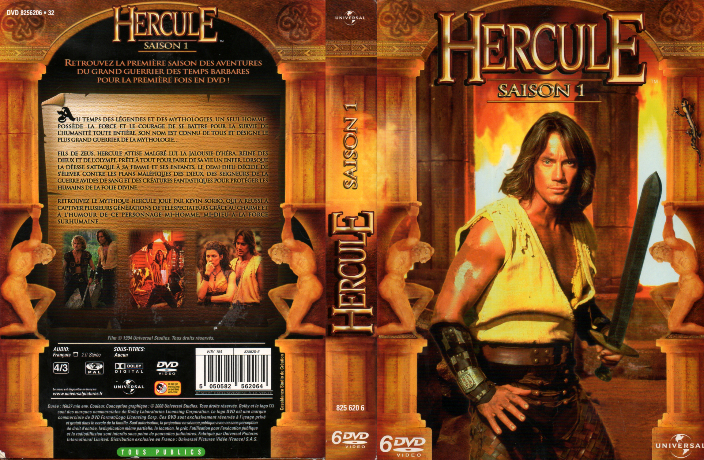 Jaquette DVD Hercule Saison 1 COFFRET