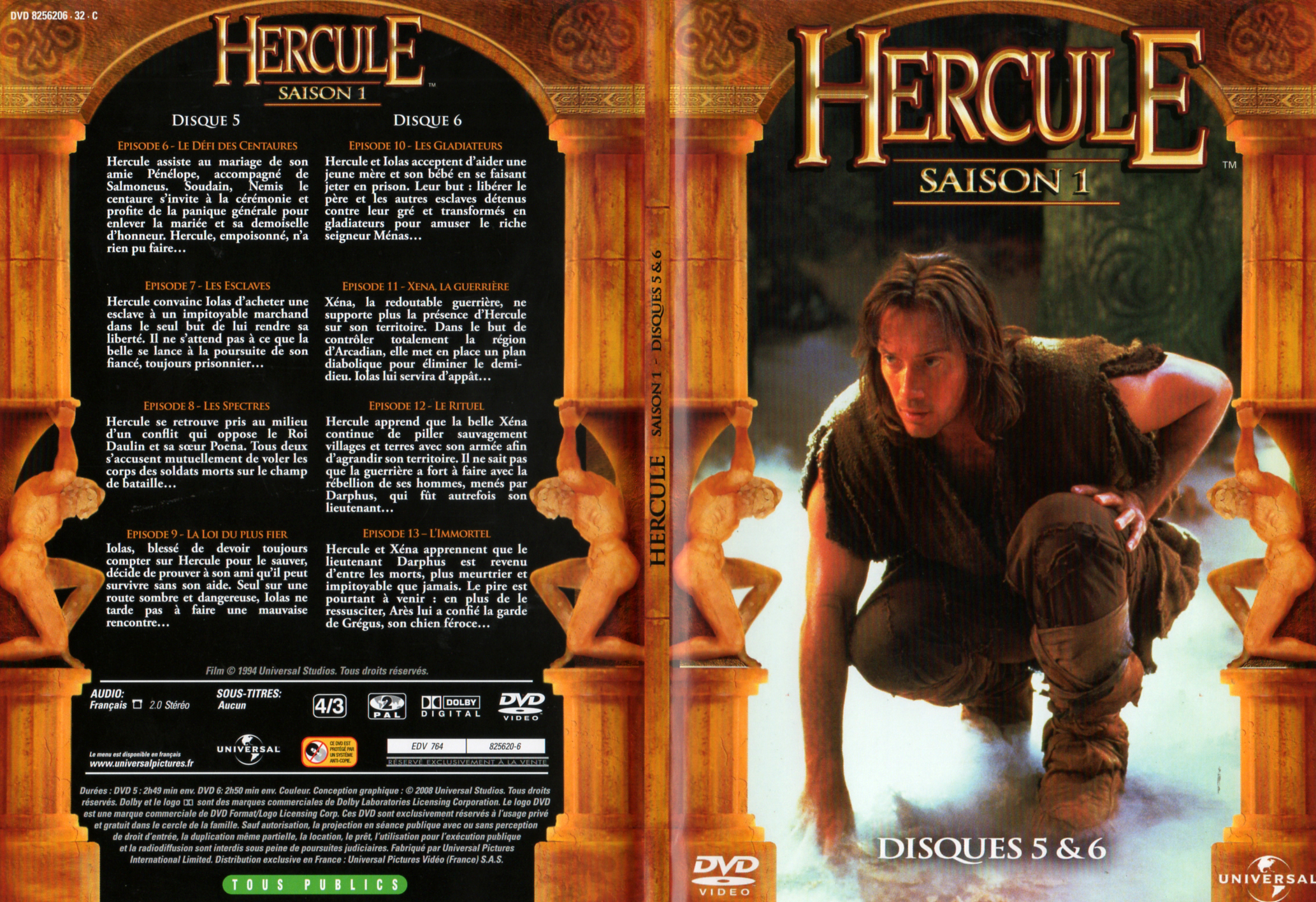 Jaquette DVD Hercule Saison 1 DVD 3