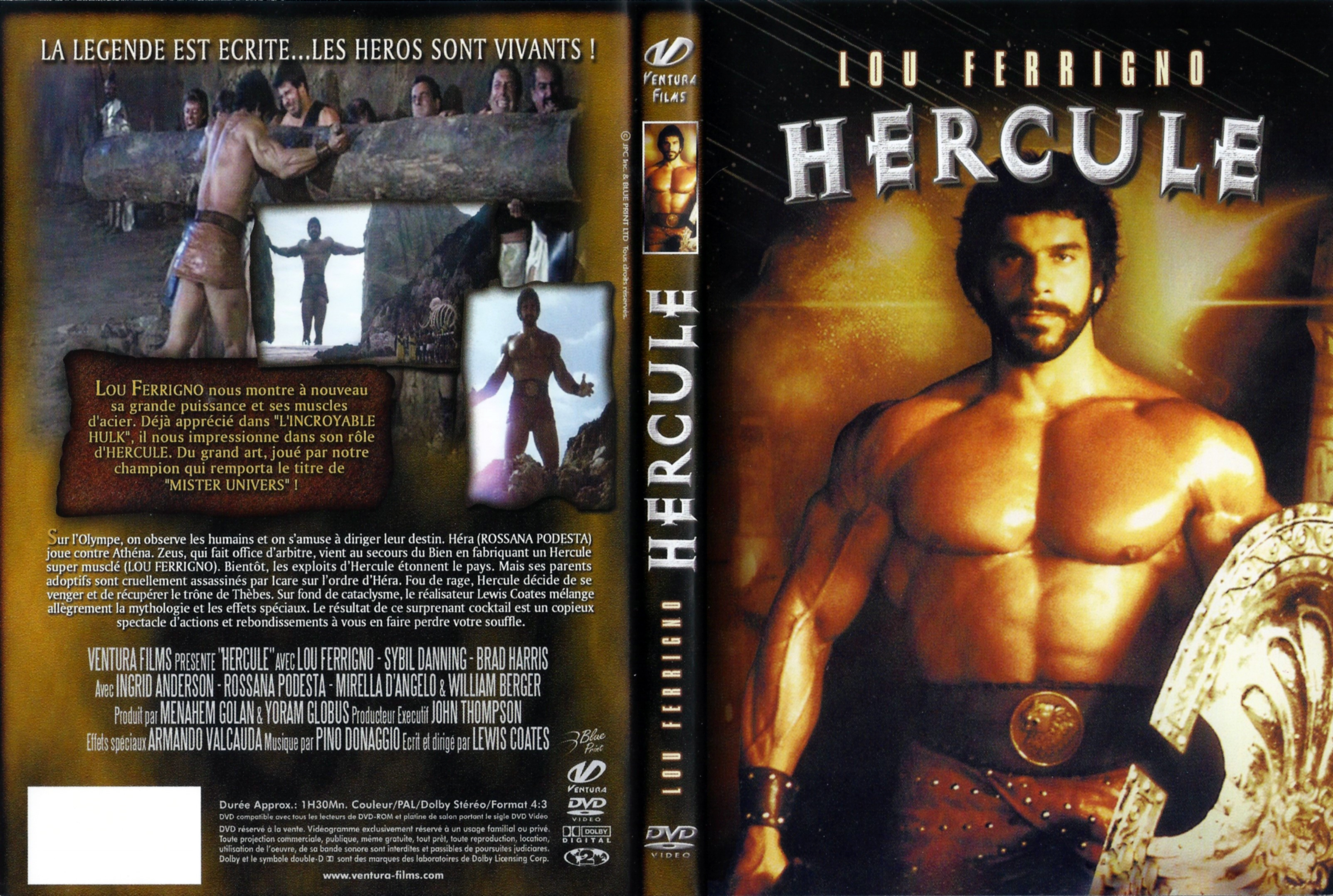 Jaquette DVD Hercule (Lou Ferrigno)