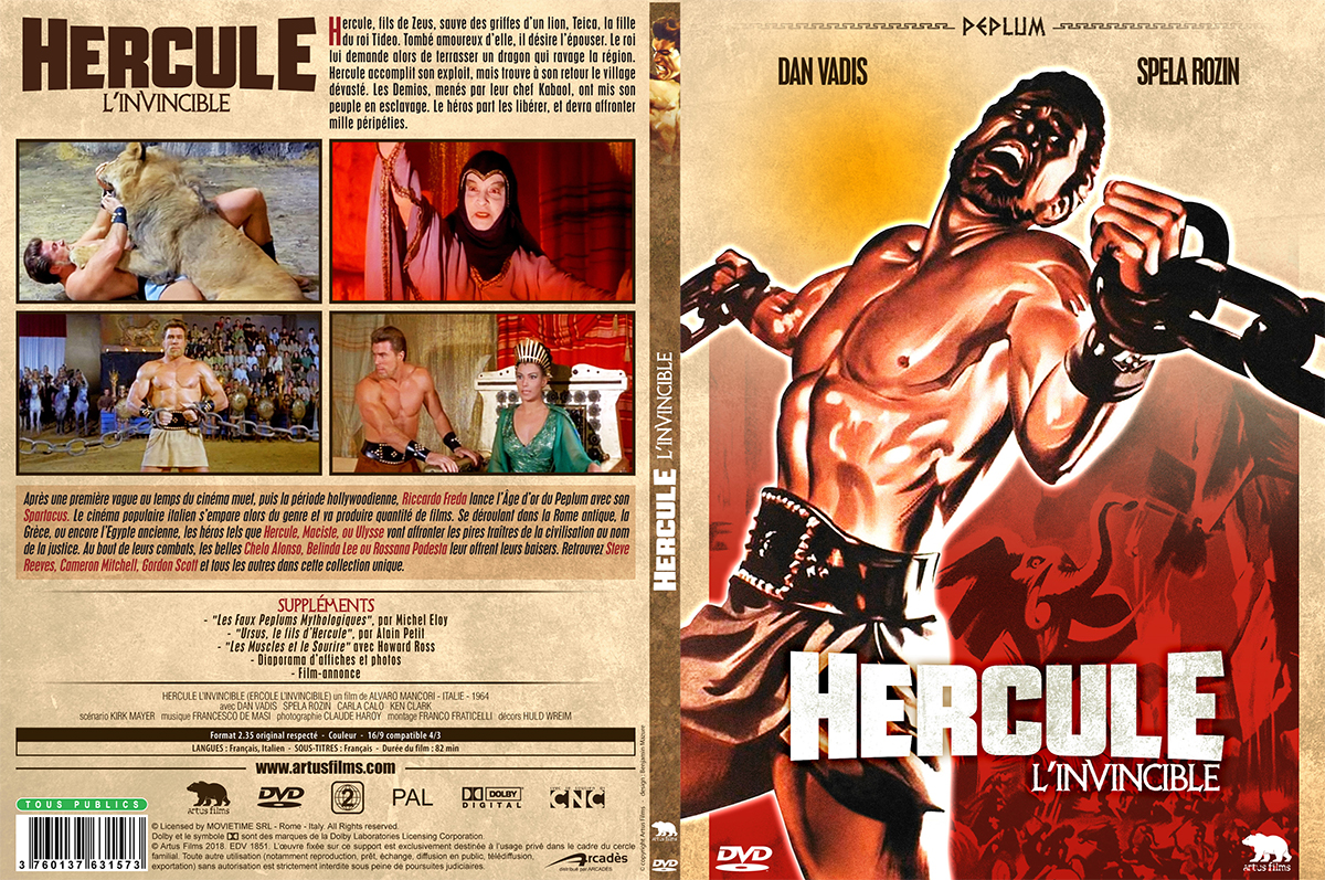 Jaquette DVD Hercule l
