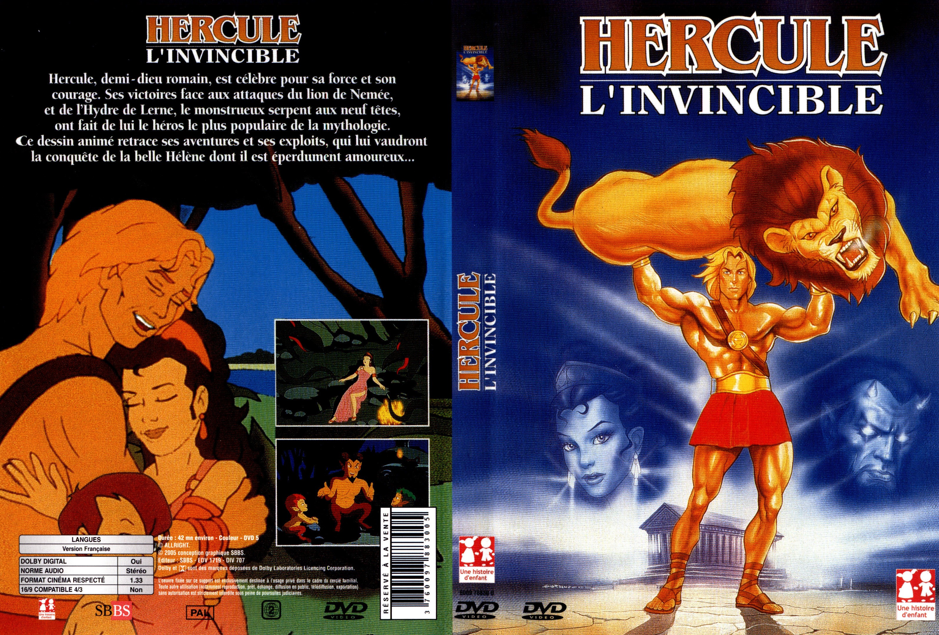 Jaquette DVD Hercule l