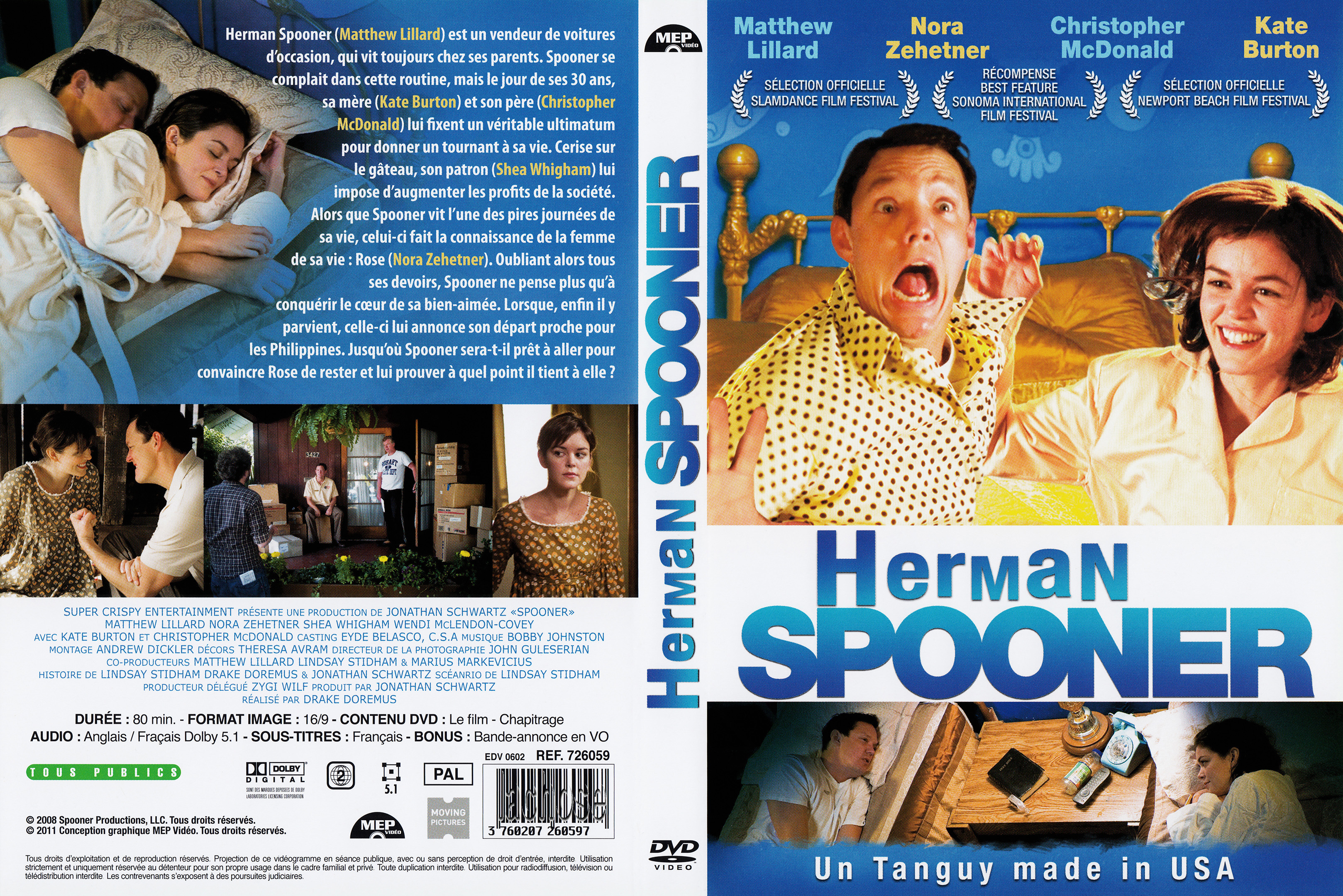 Jaquette DVD Herman Spooner