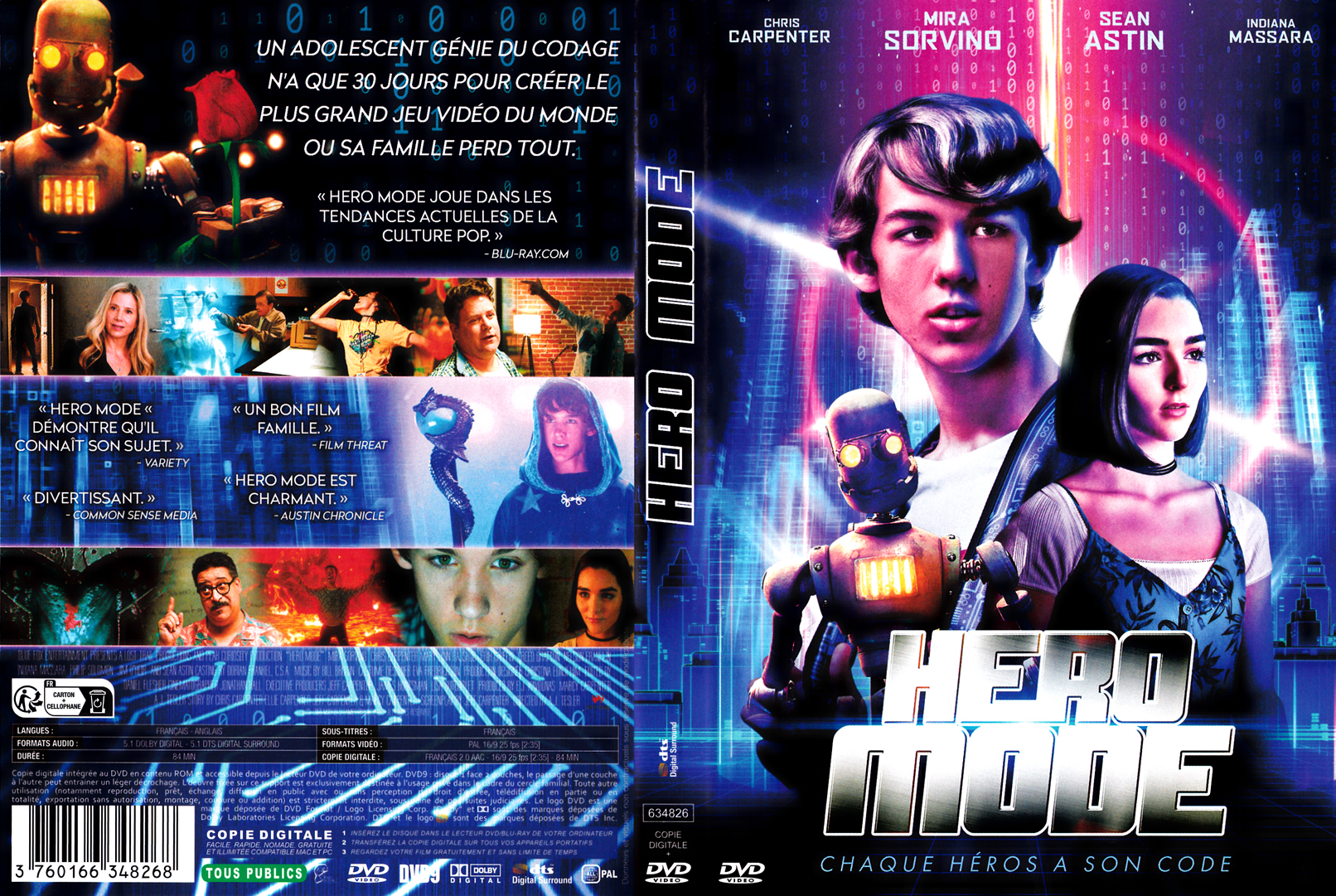 Jaquette DVD Hero mode