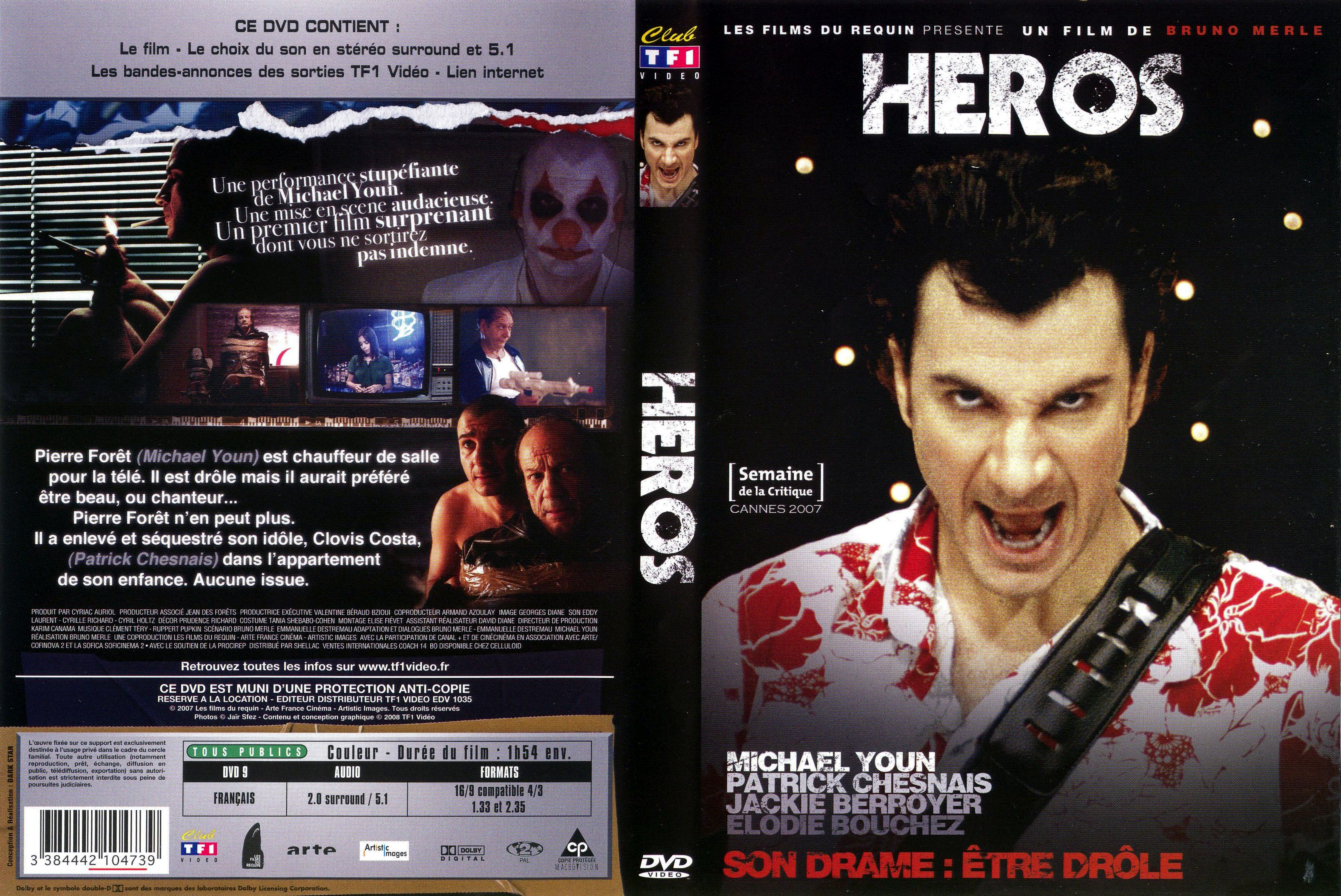 Jaquette DVD Heros (Michael Youn)