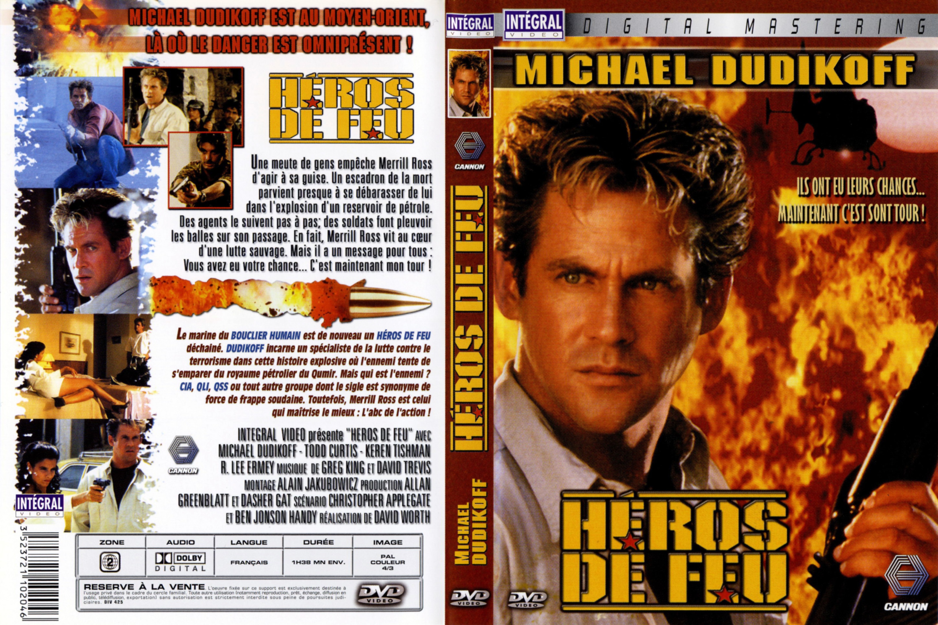 Jaquette DVD Heros de feu