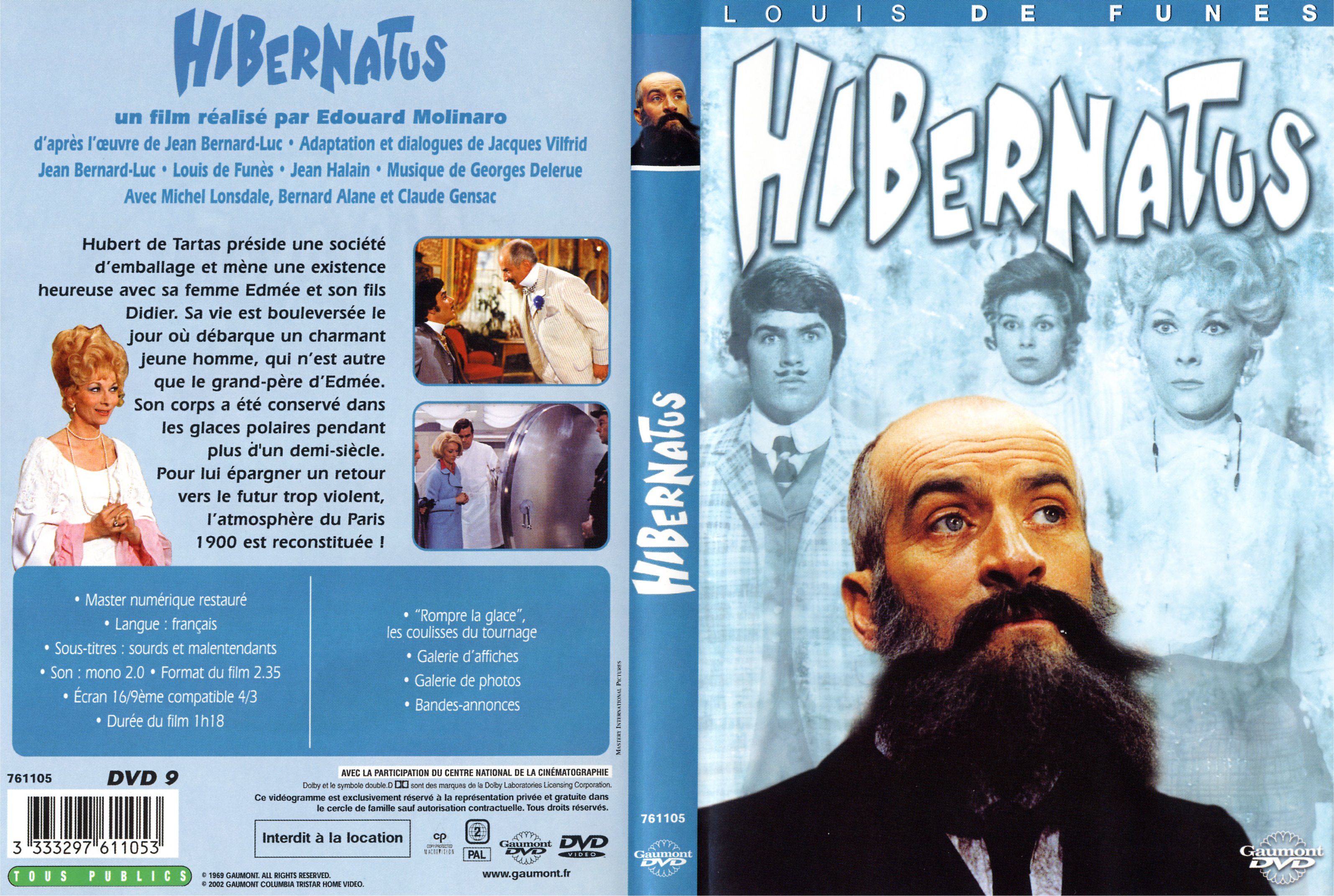 Jaquette DVD Hibernatus
