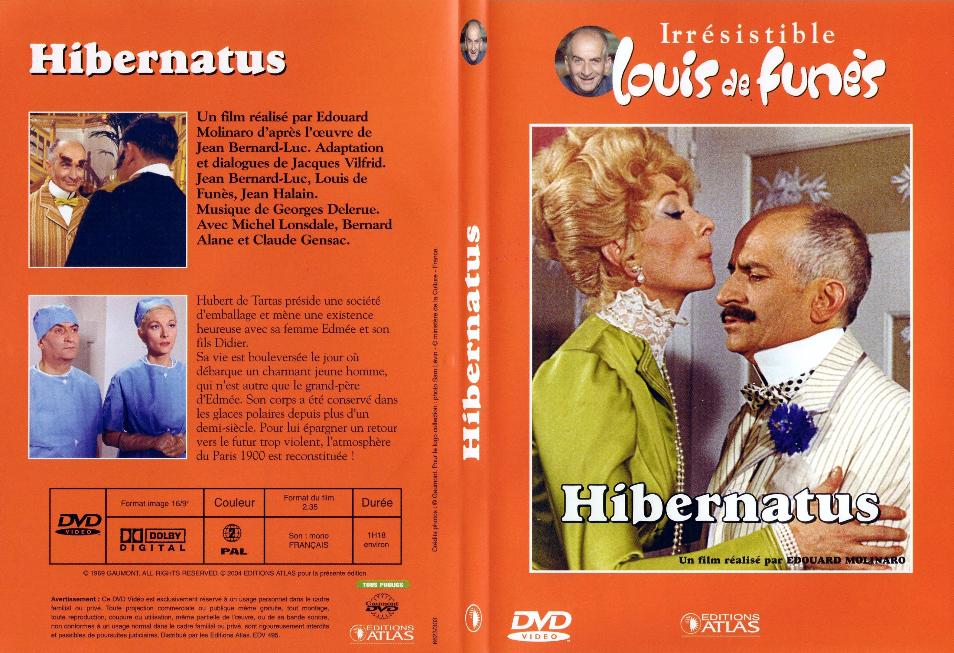 Jaquette DVD Hibernatus - SLIM v2