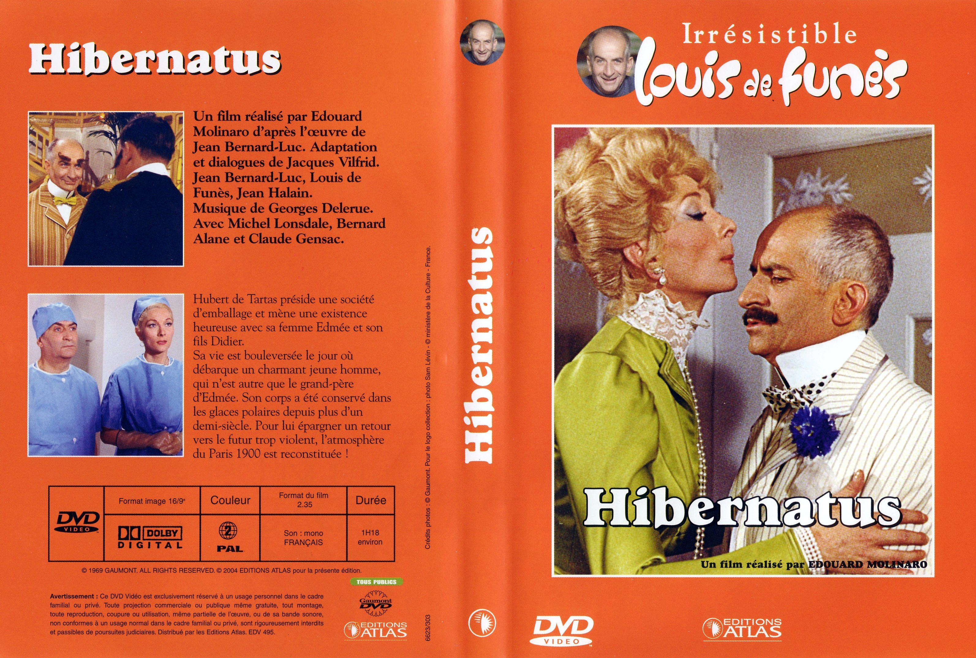 Jaquette DVD Hibernatus v2