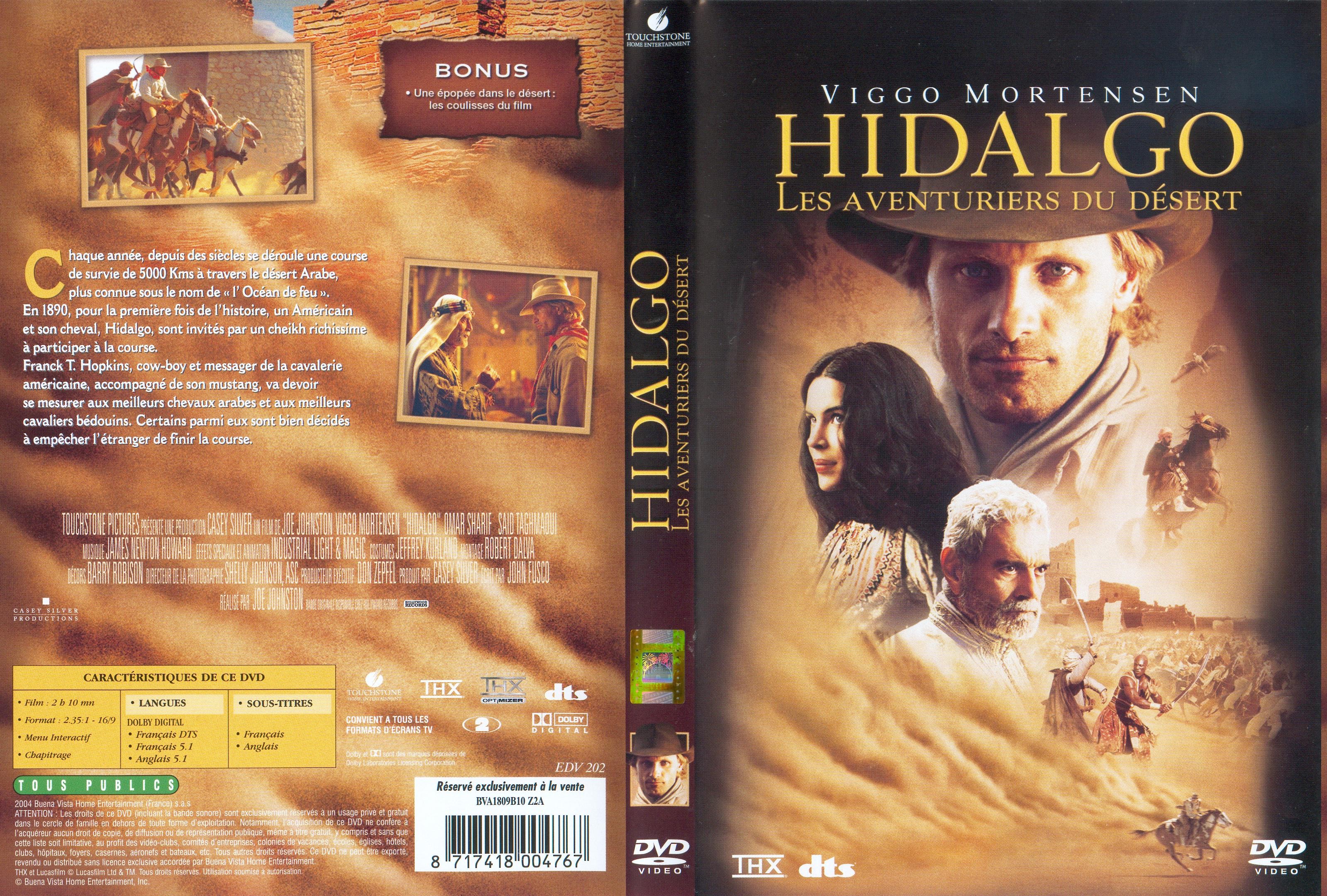 Jaquette DVD Hidalgo