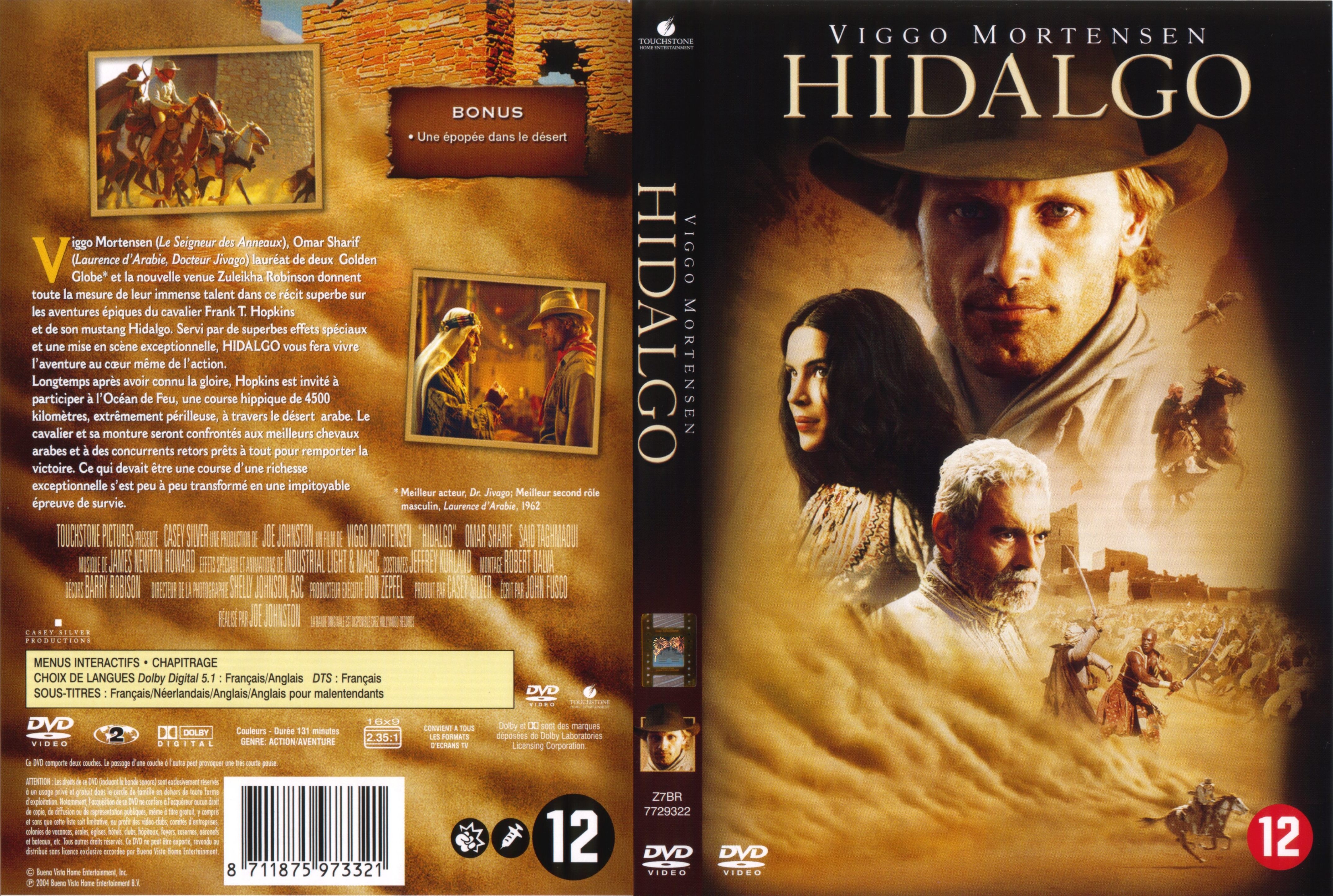 Jaquette DVD Hidalgo v2