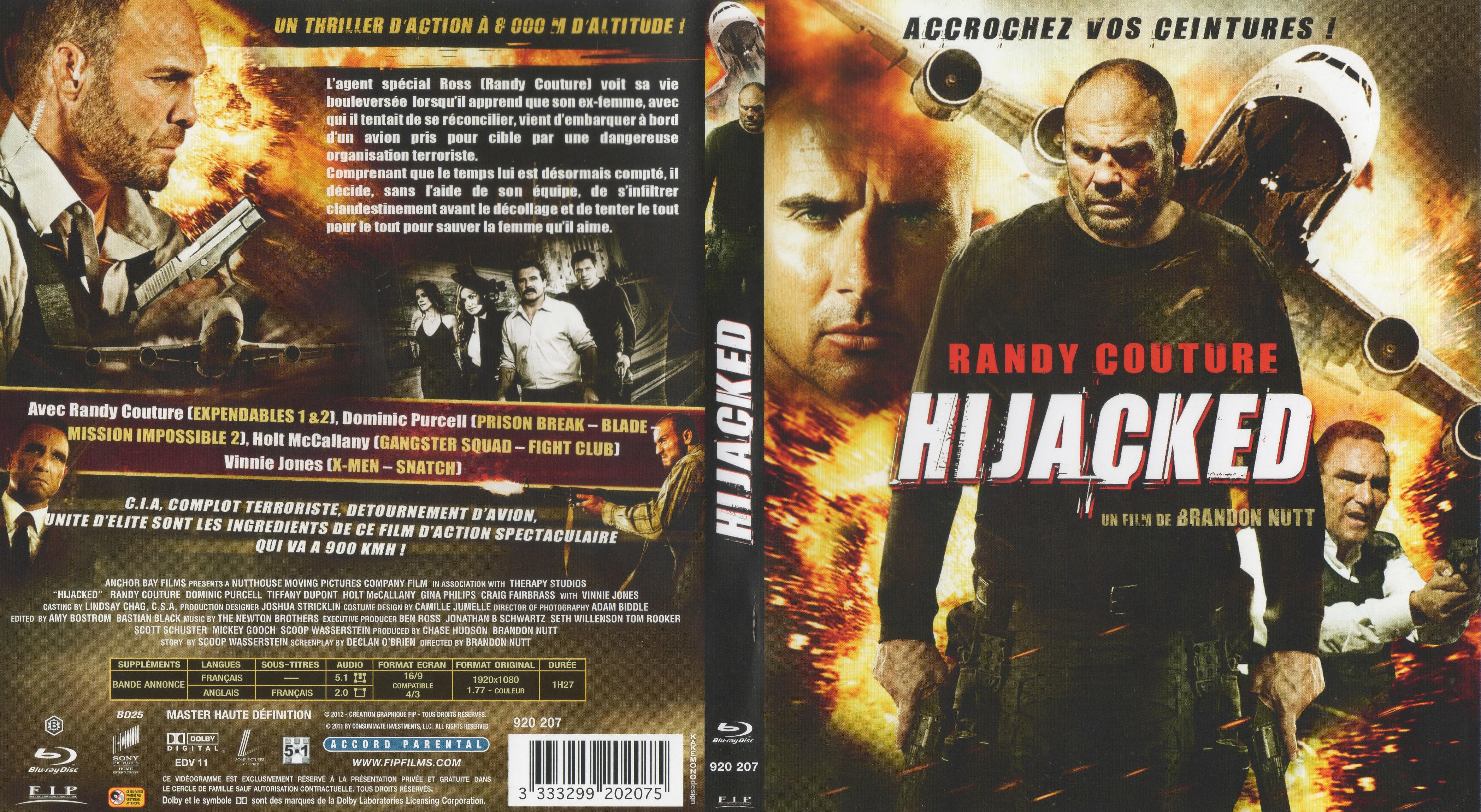 Jaquette DVD Hijacked (BLU-RAY)