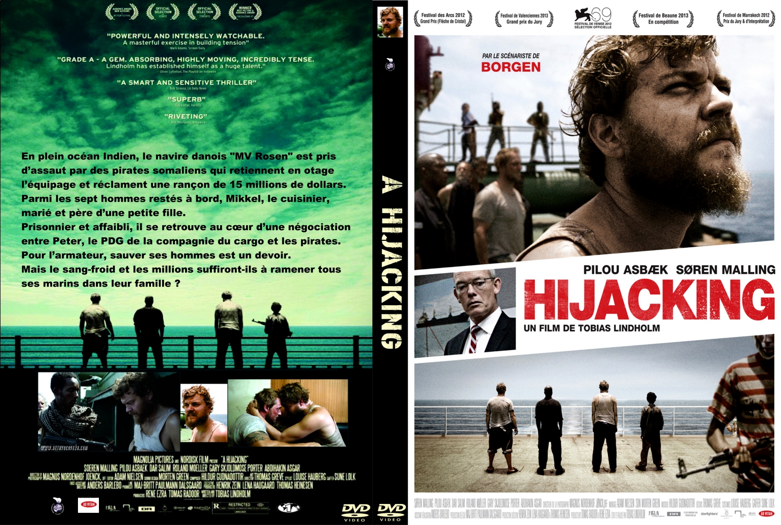 Jaquette DVD Hijacking custom