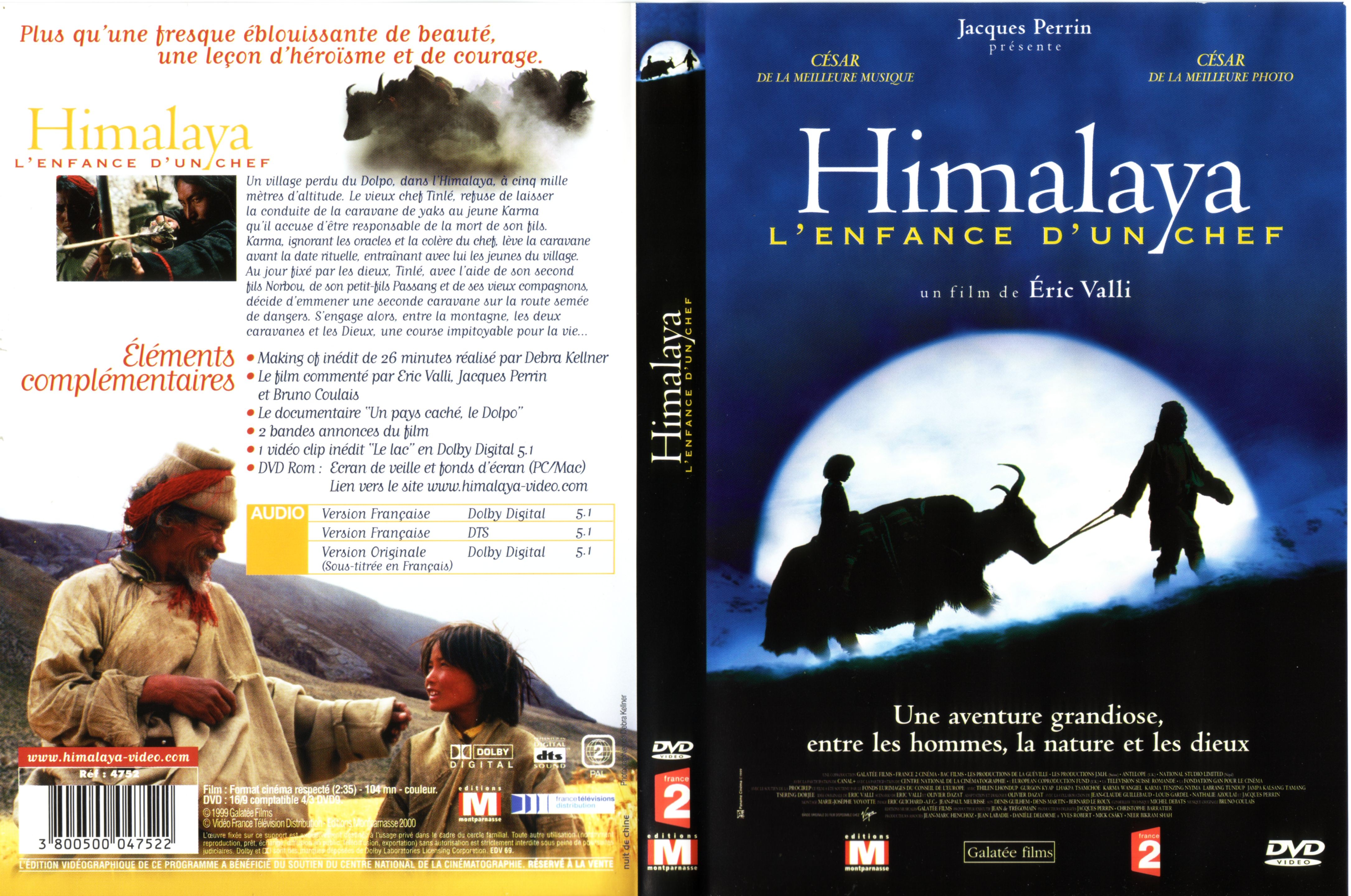 Jaquette DVD Himalaya