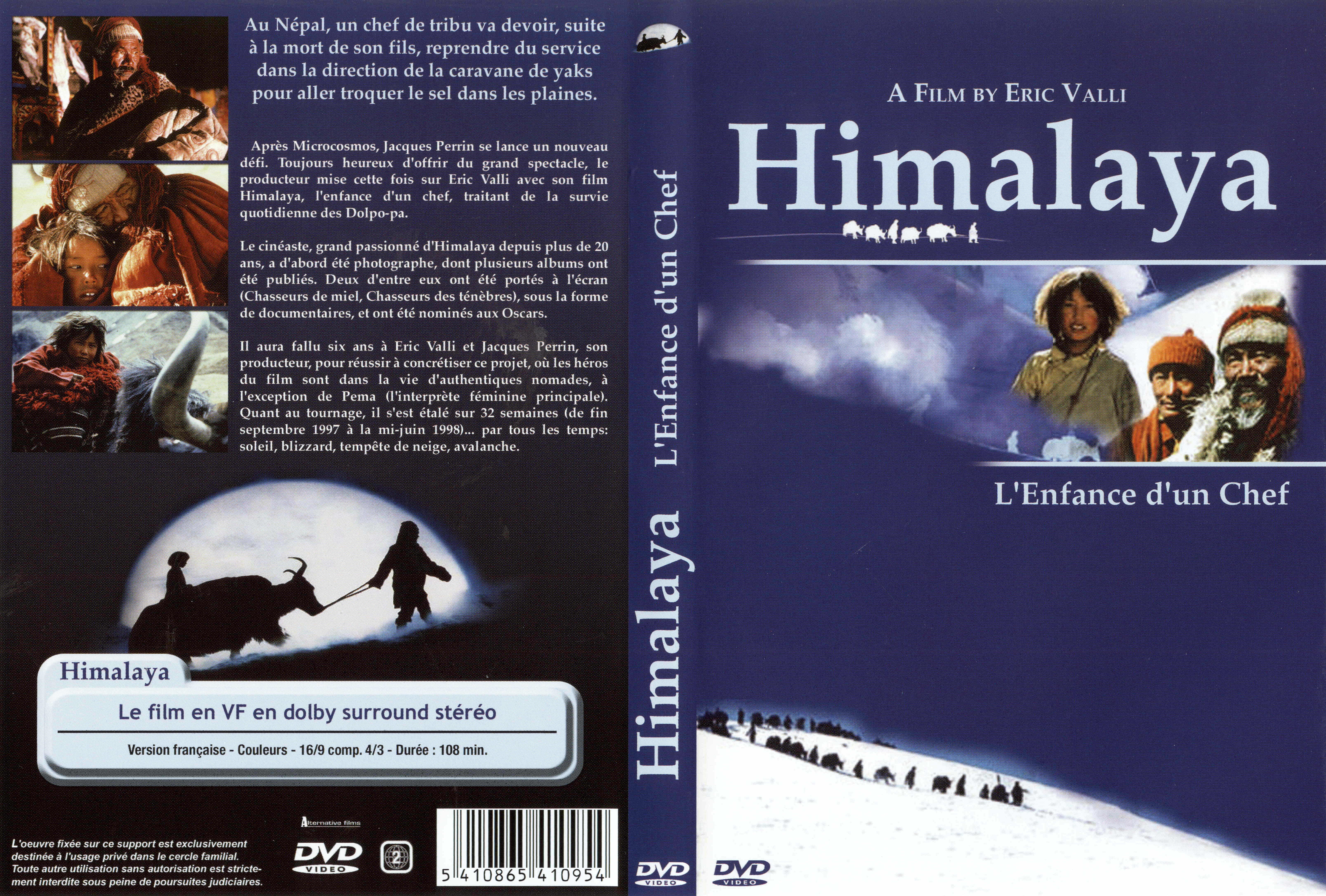 Jaquette DVD Himalaya v2