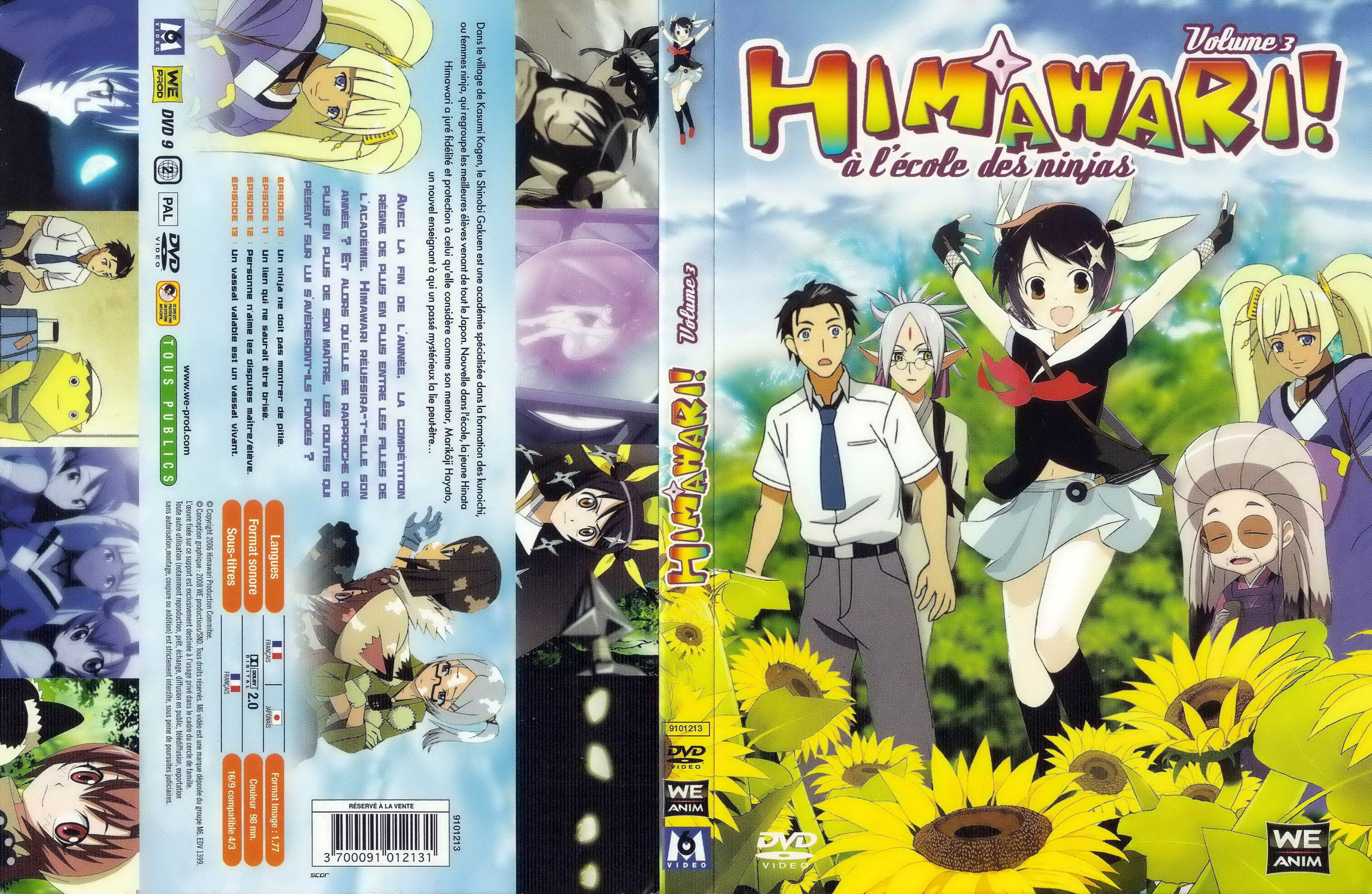 Jaquette DVD Himawari vol 03