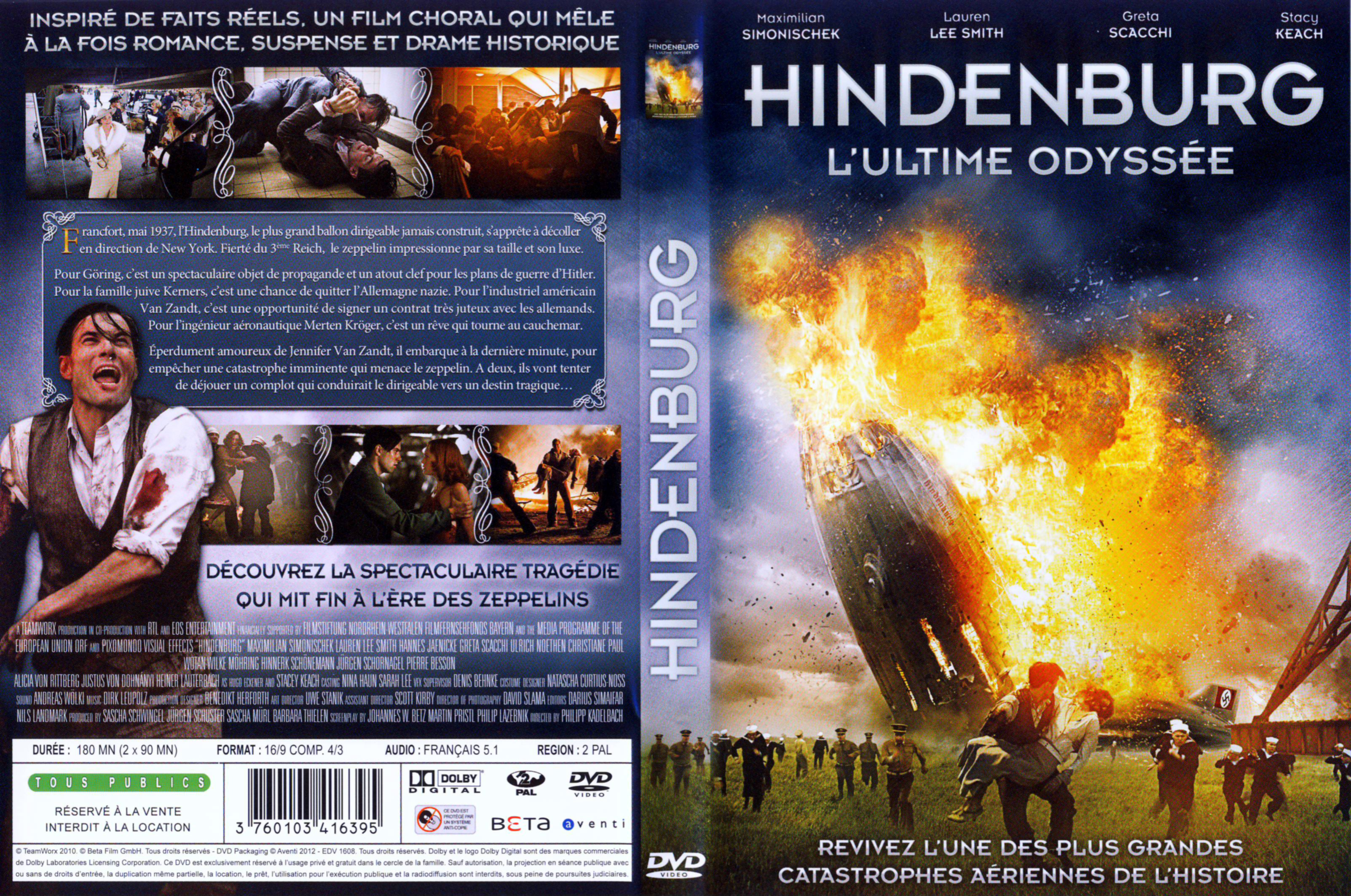 Jaquette DVD Hindenburg