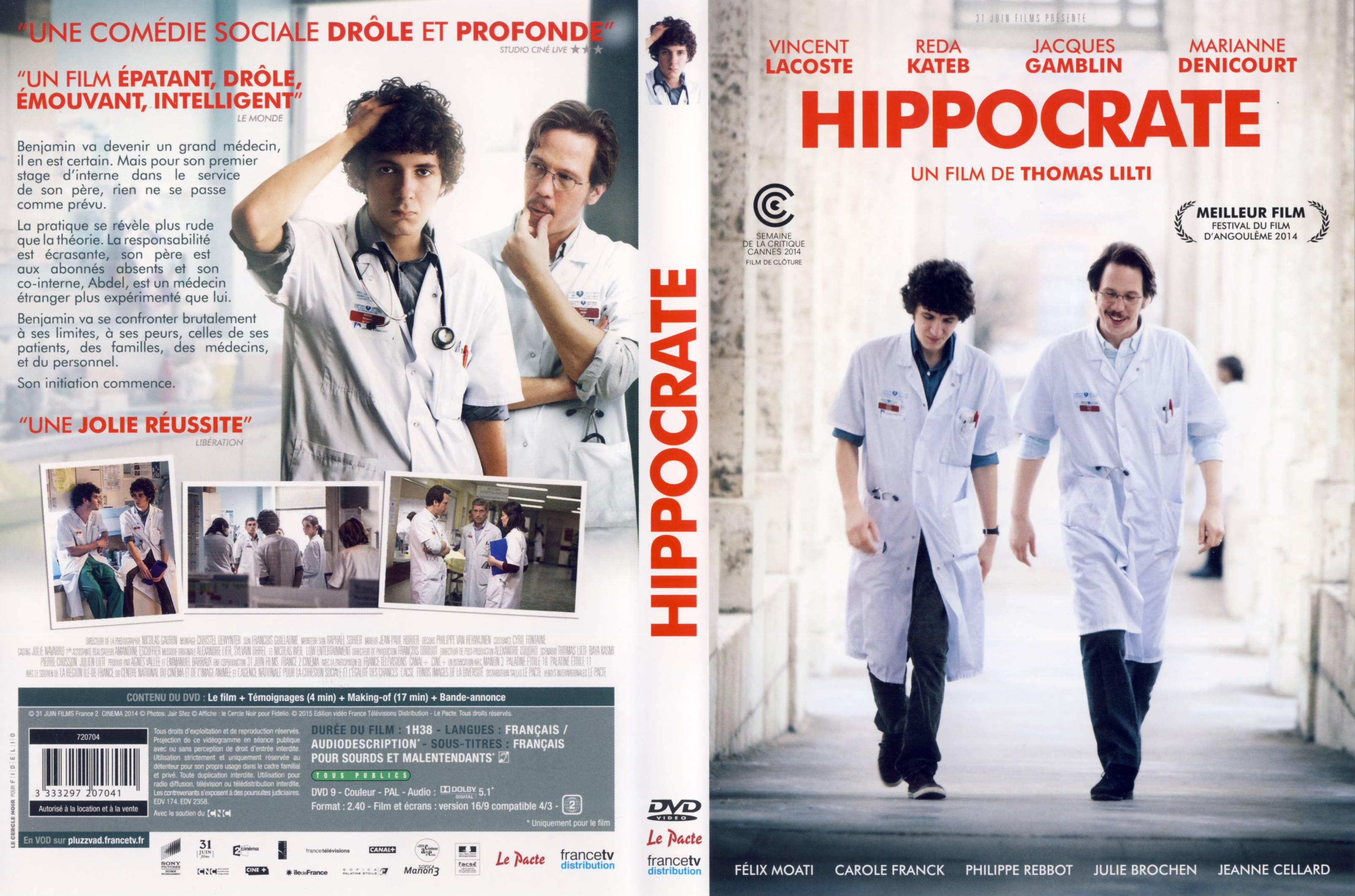 Jaquette DVD Hippocrate