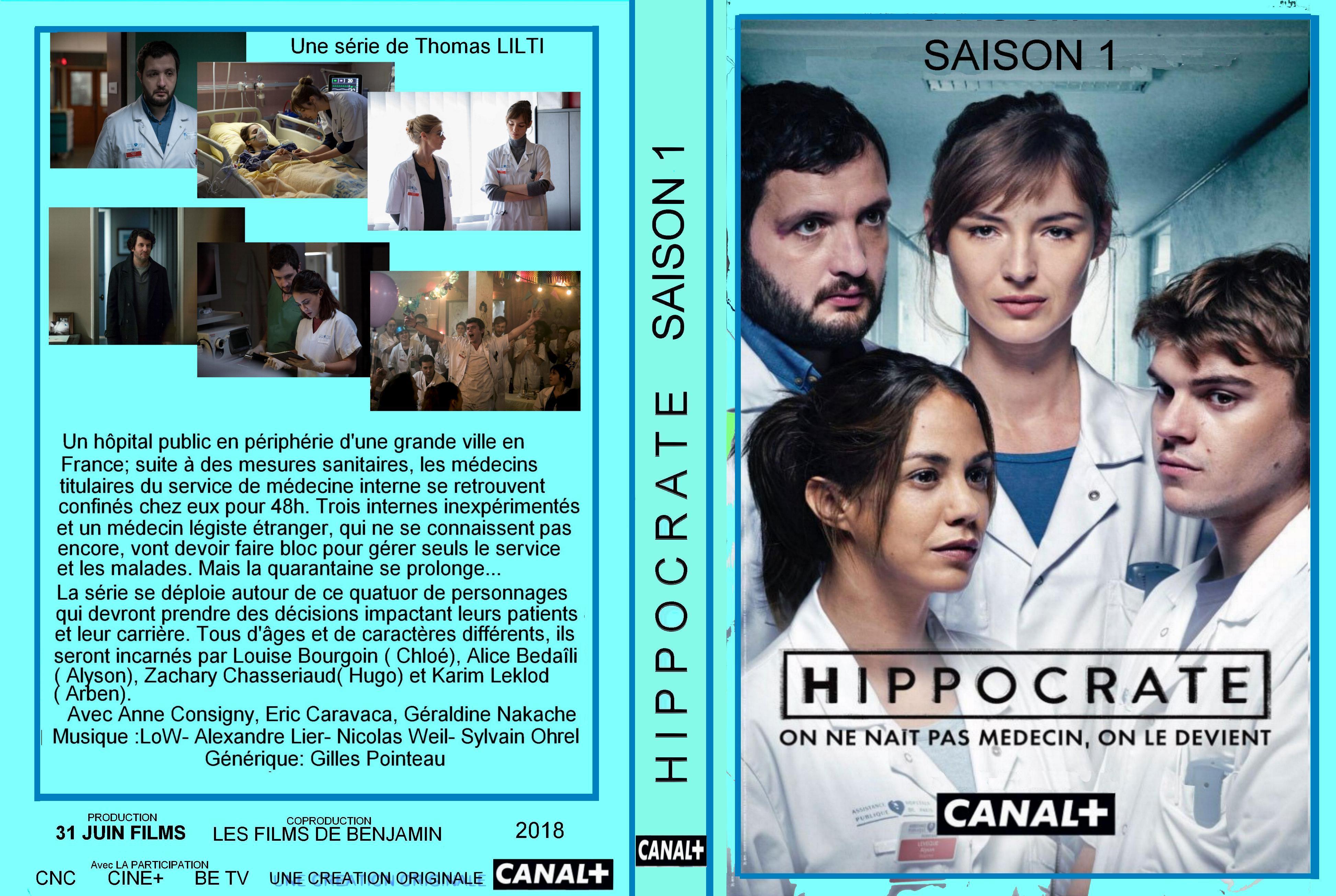 Jaquette DVD Hippocrate saison 1 custom