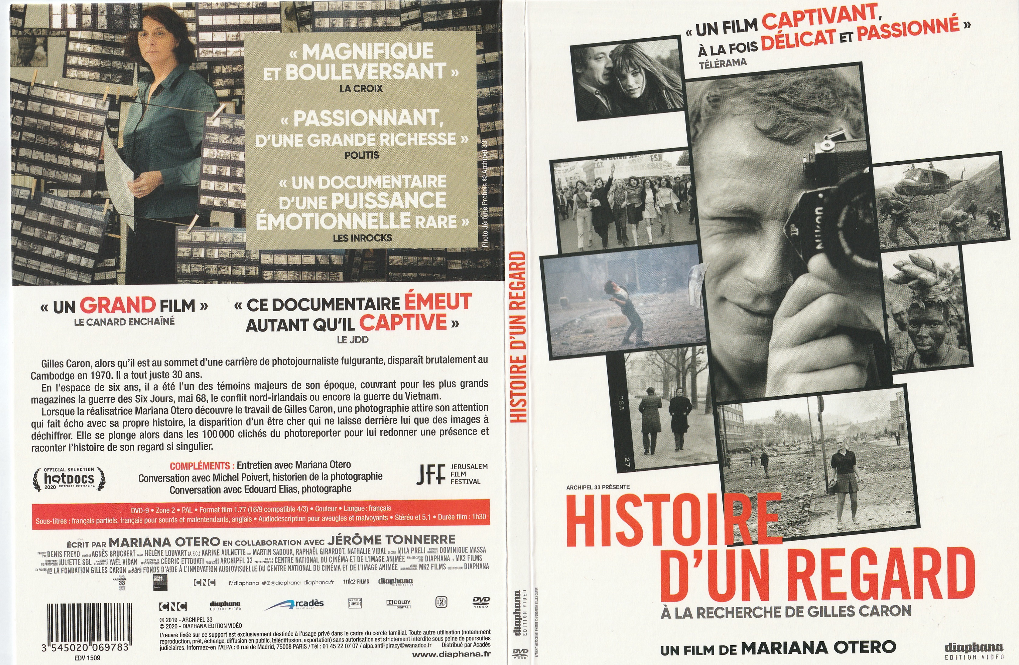 Jaquette DVD Histoire d