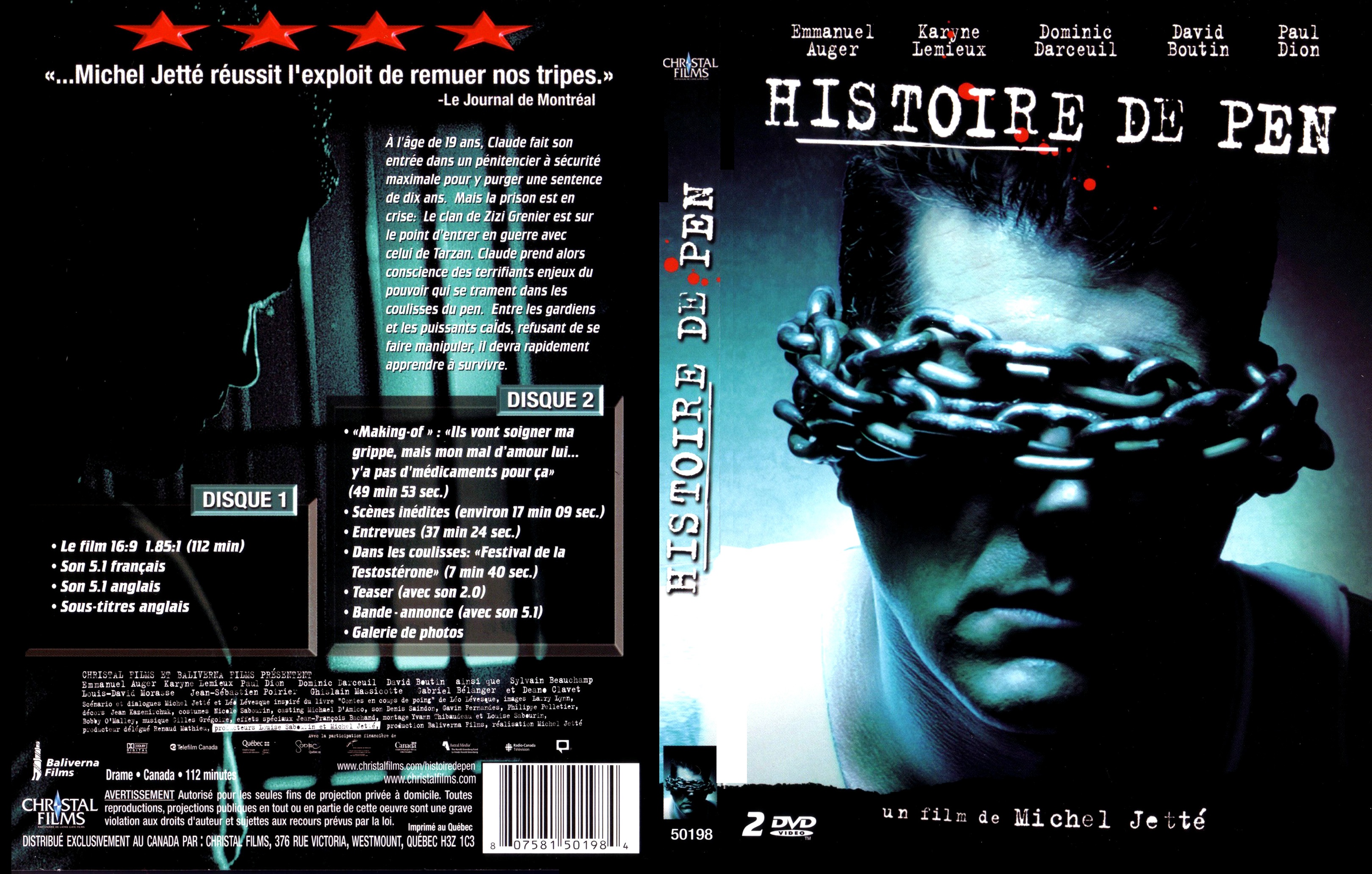 Jaquette DVD Histoire de pen