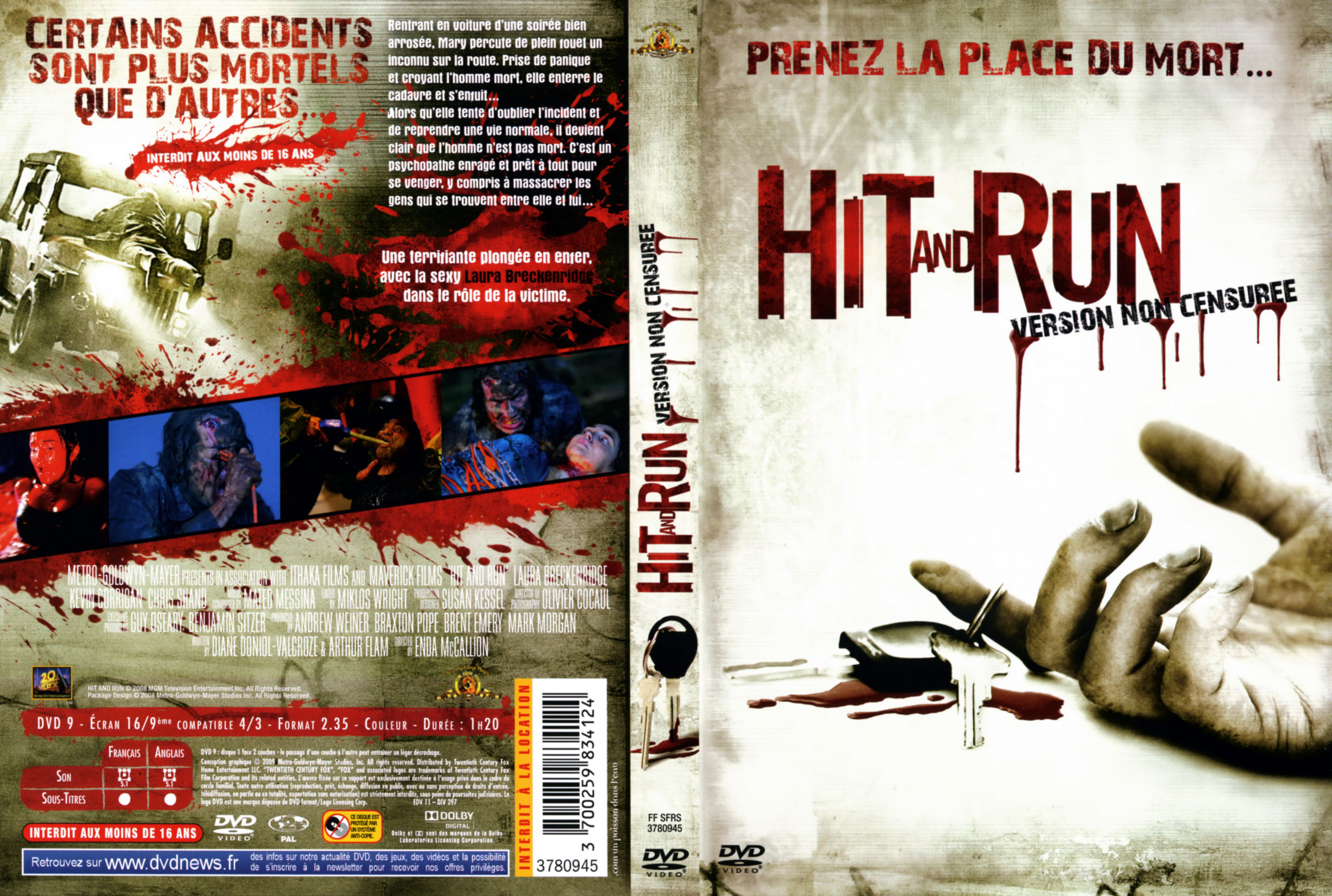 Jaquette DVD Hit and run