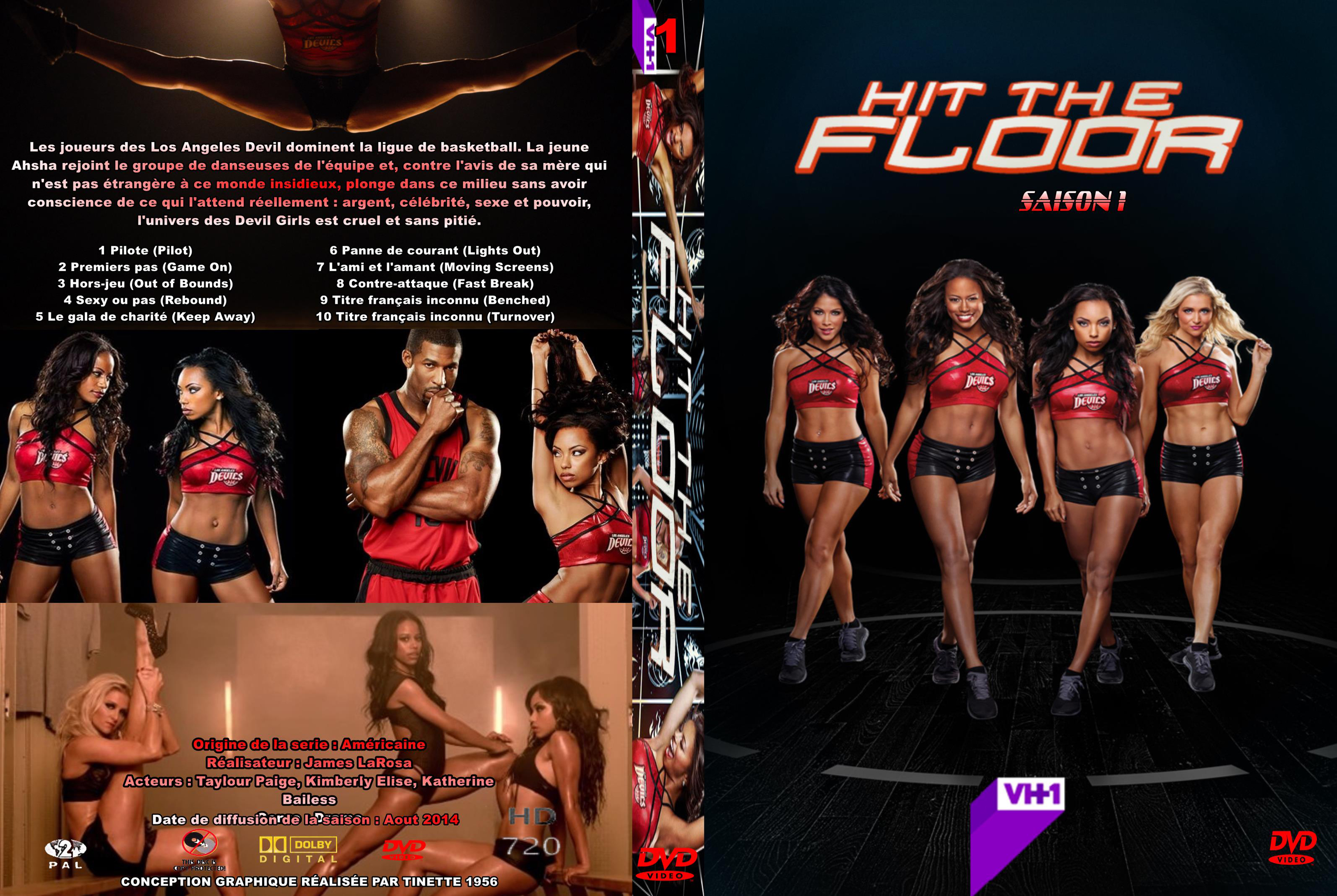 Jaquette DVD Hit the floor saison 1 custom