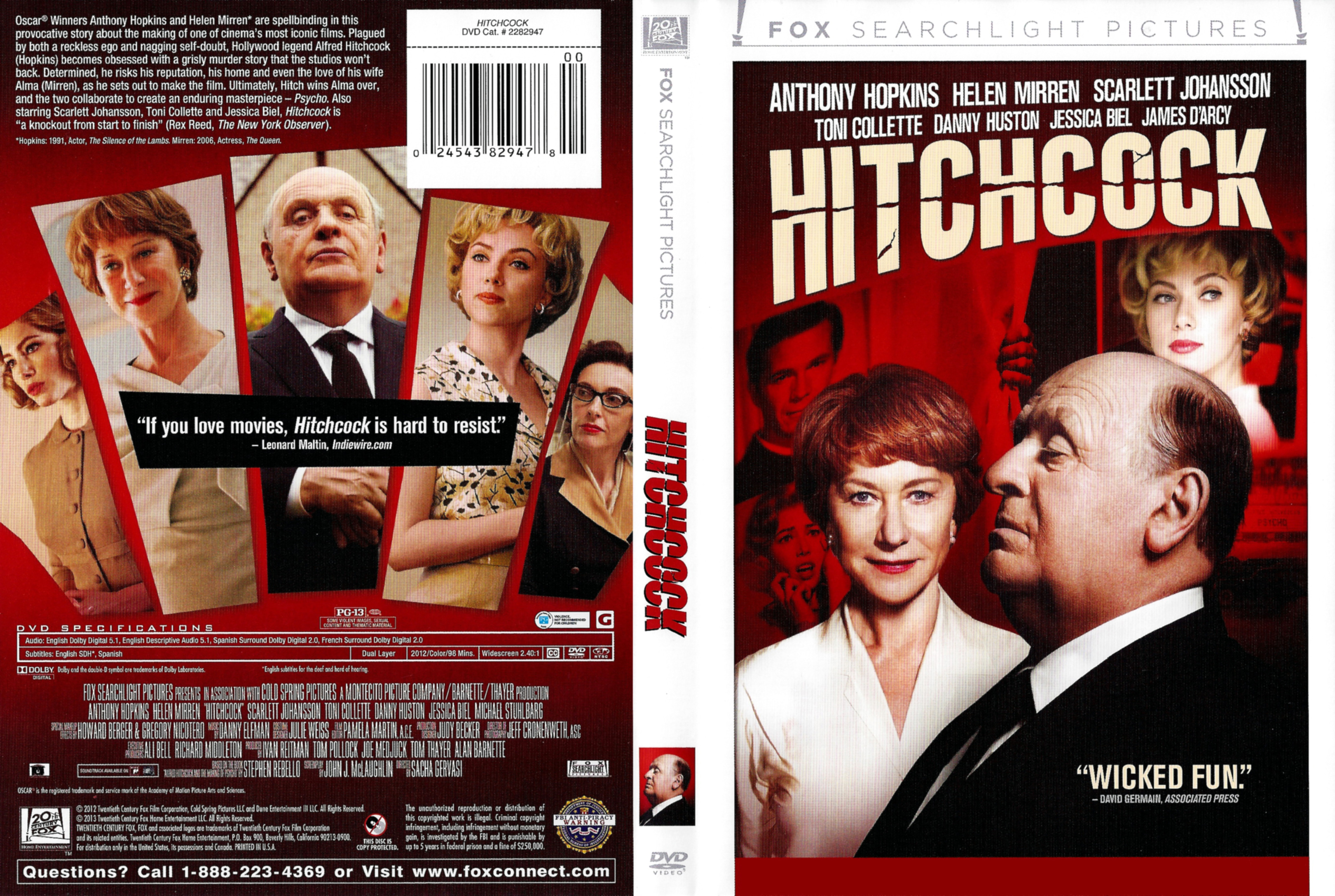 Jaquette DVD Hitchcock Zone 1