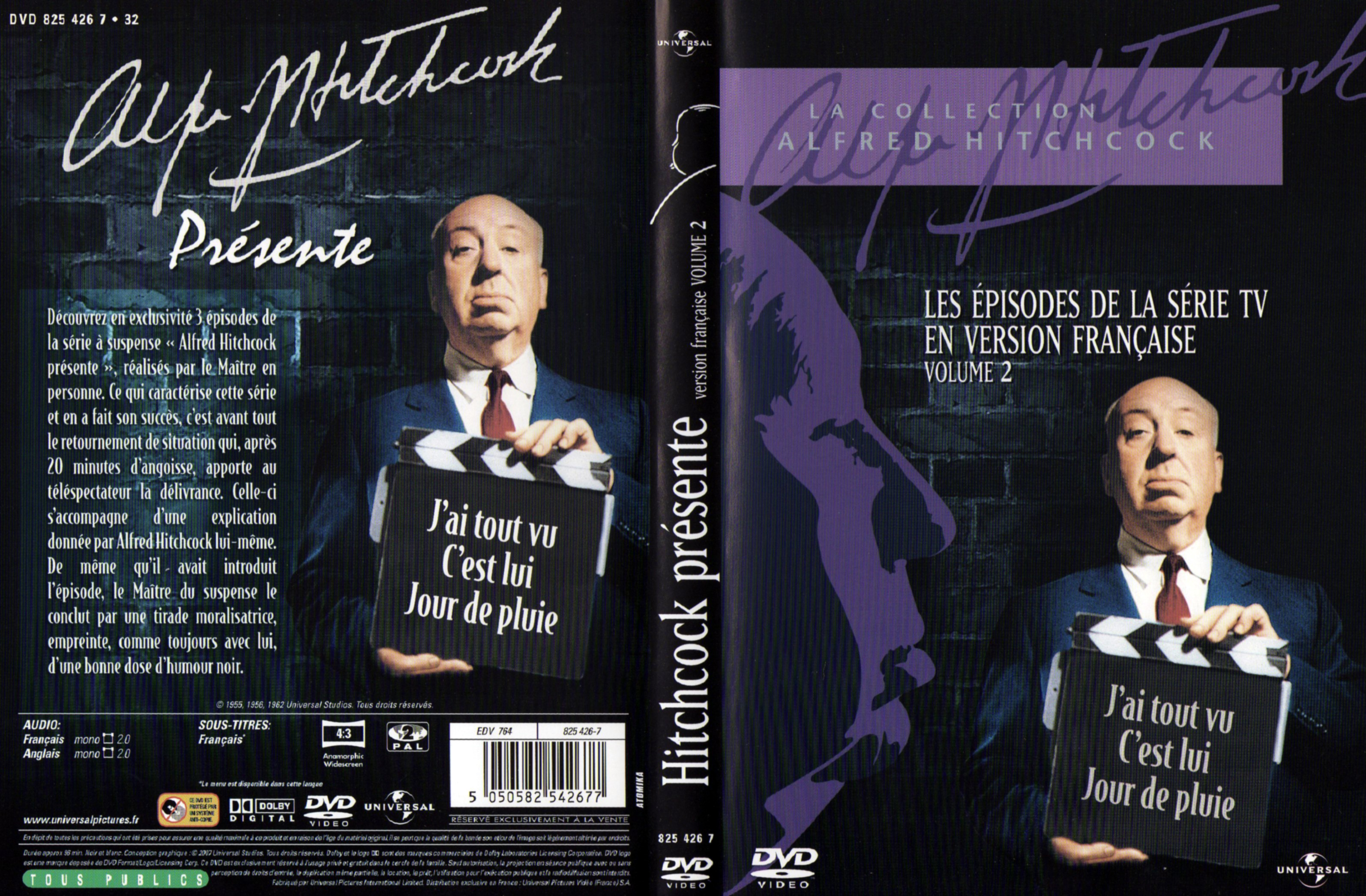 Jaquette DVD Hitchcock prsente vol 02