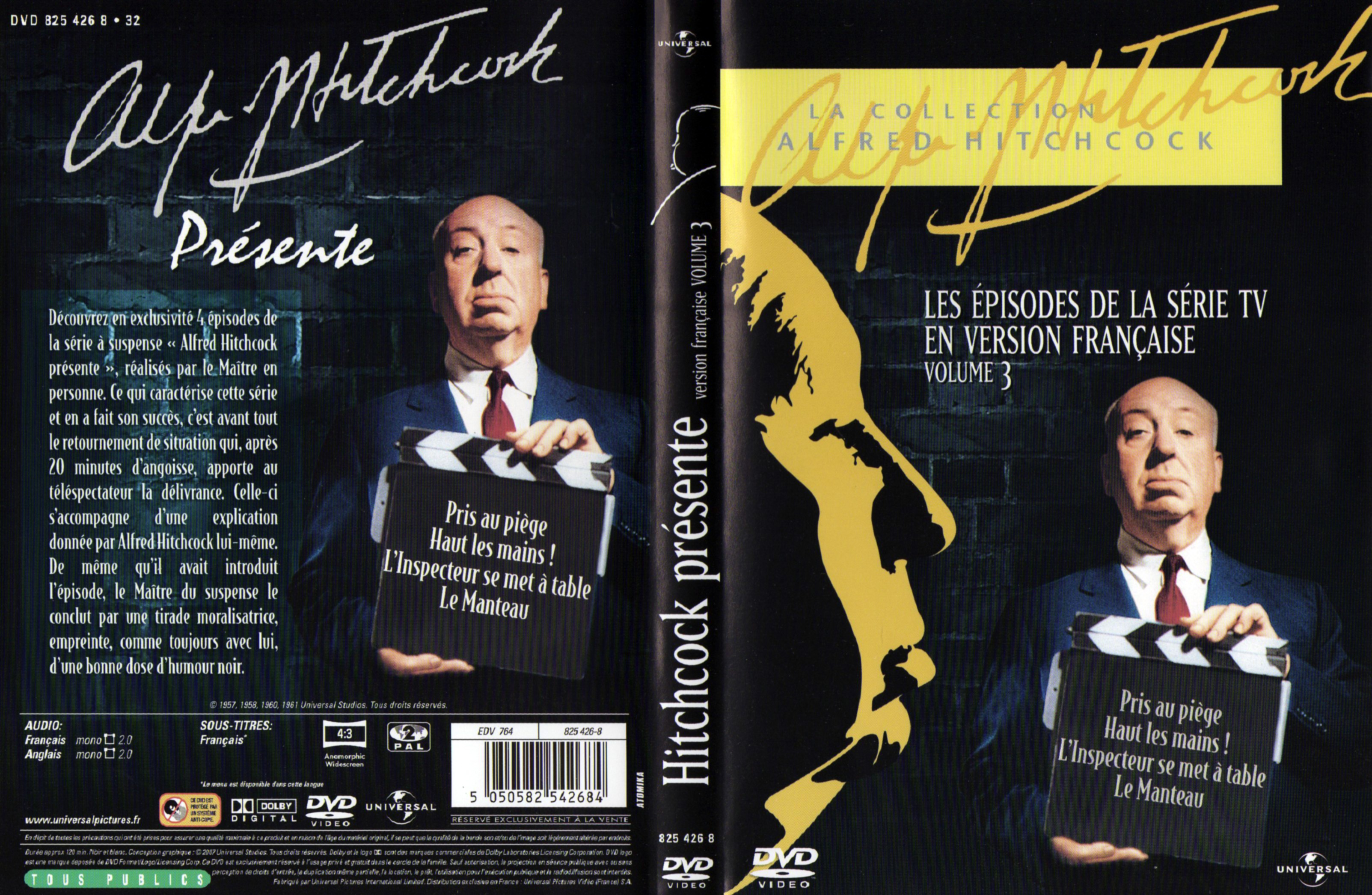 Jaquette DVD Hitchcock prsente vol 03