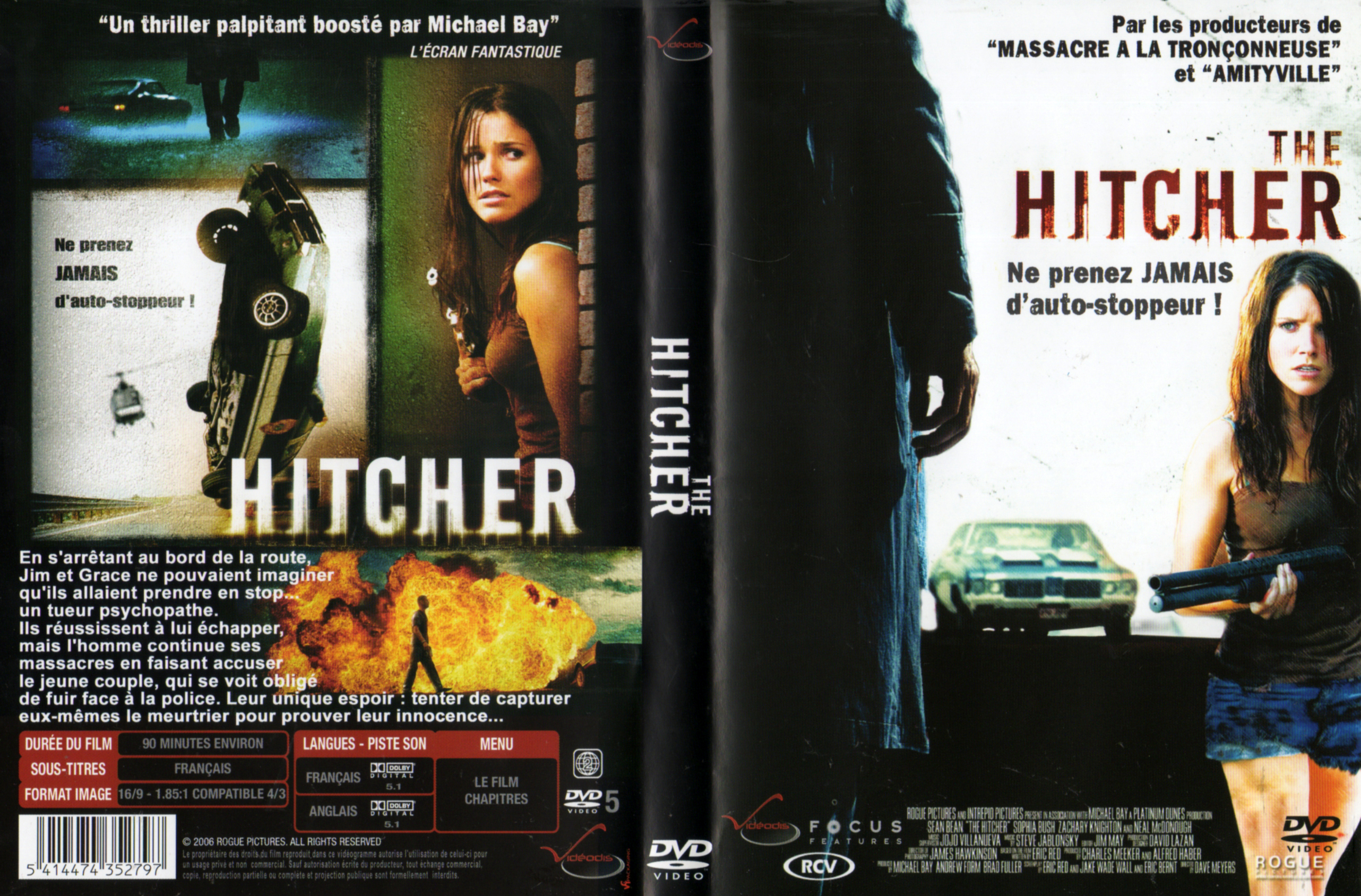 Jaquette DVD Hitcher (2007) v2