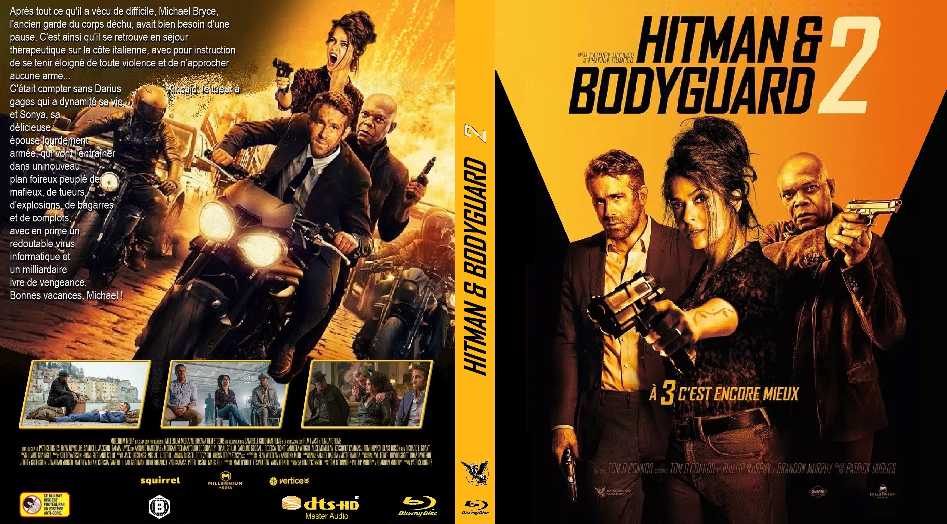Jaquette DVD Hitman & Bodyguard 2 custom (BLU-RAY)