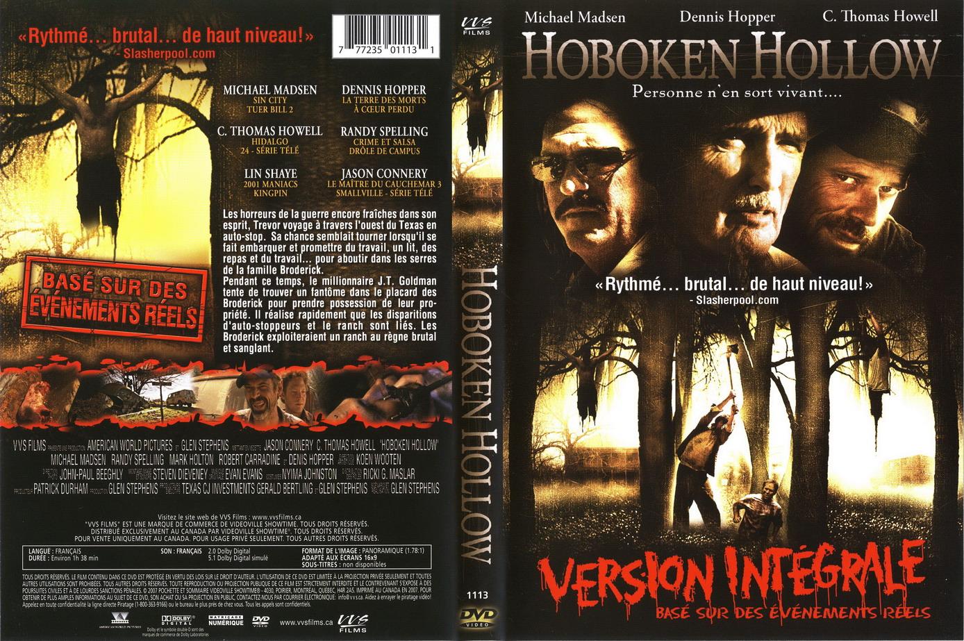 Jaquette DVD Hoboken Hollow