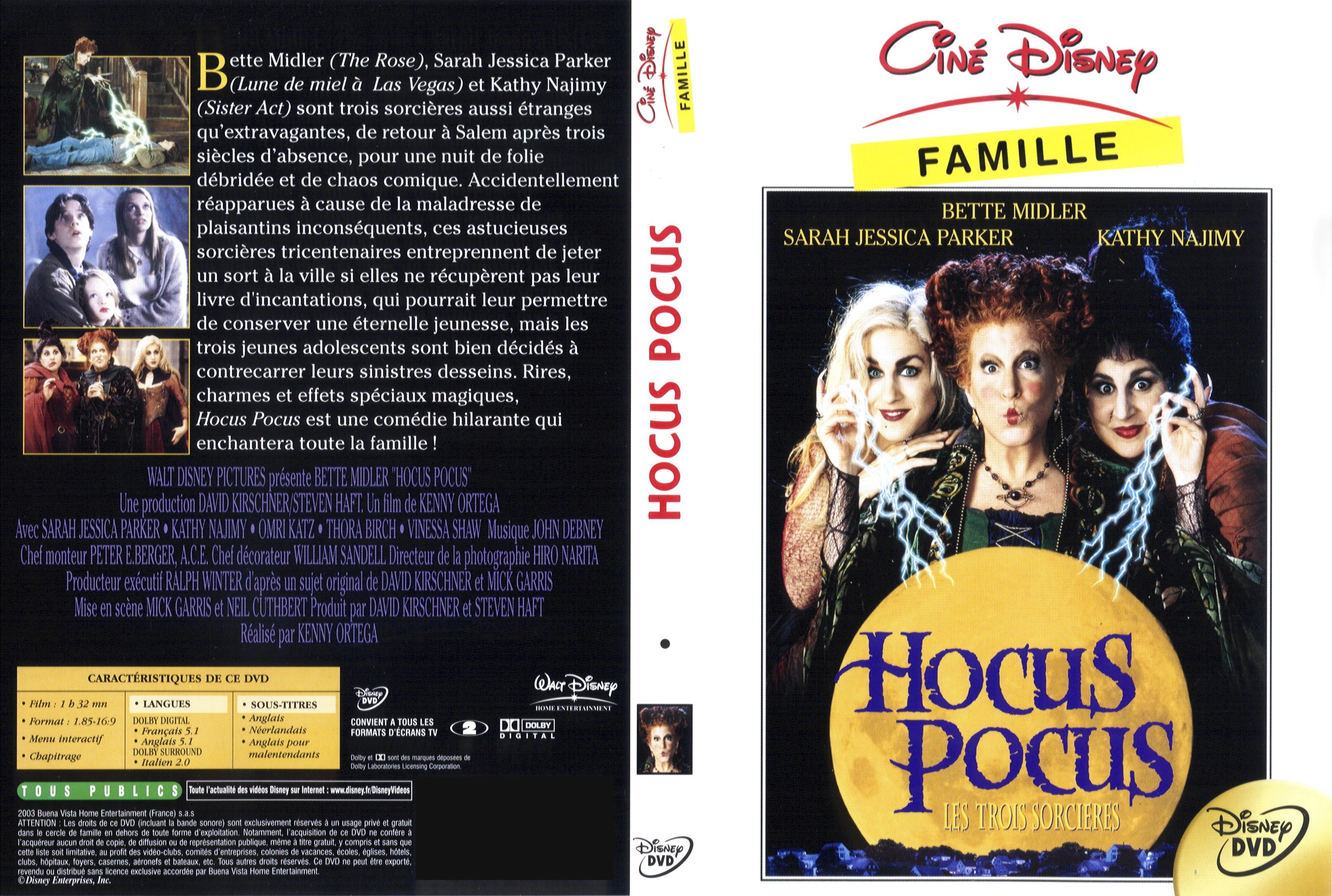 Jaquette DVD Hocus Pocus v2