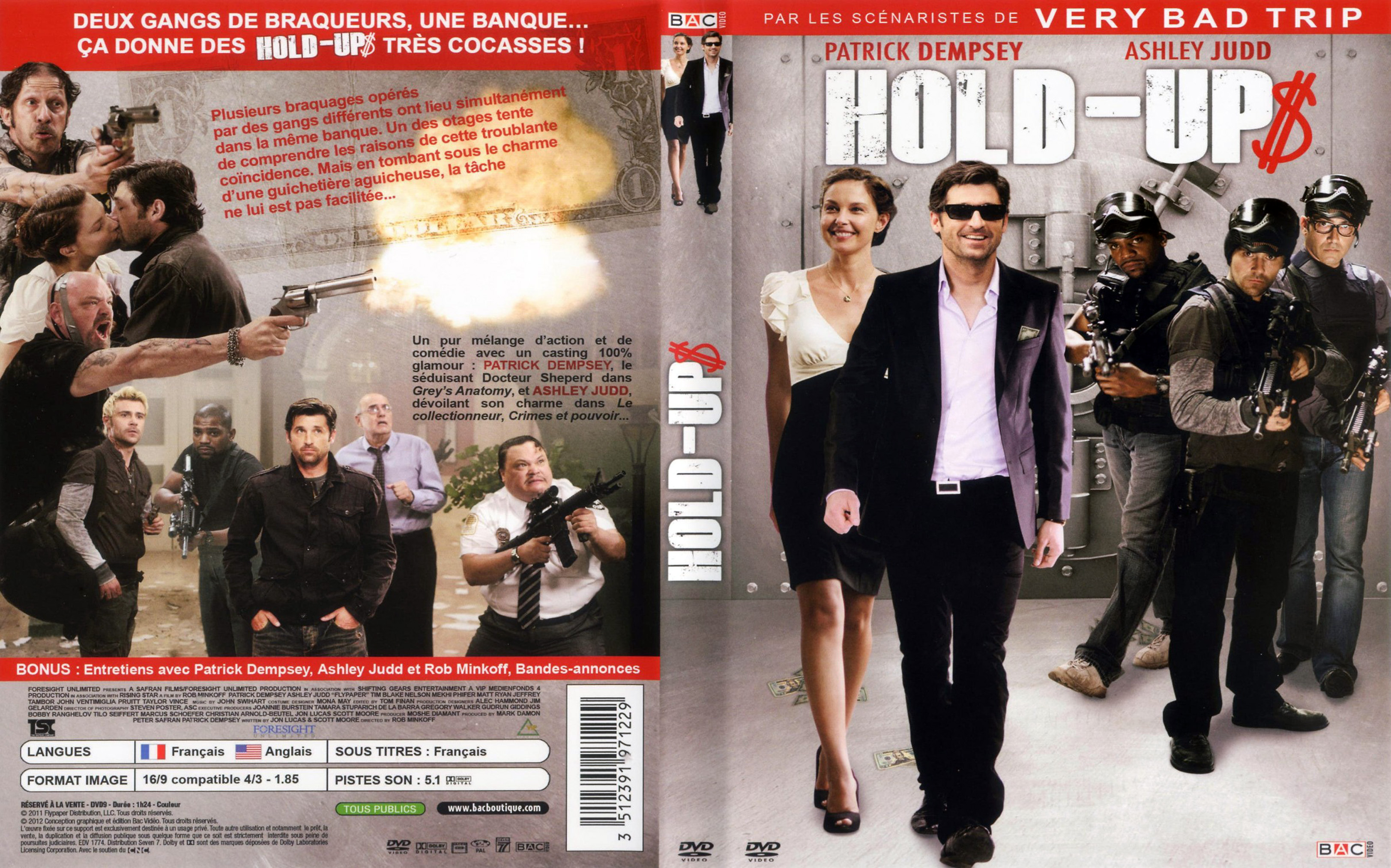Jaquette DVD Hold-up (2011)