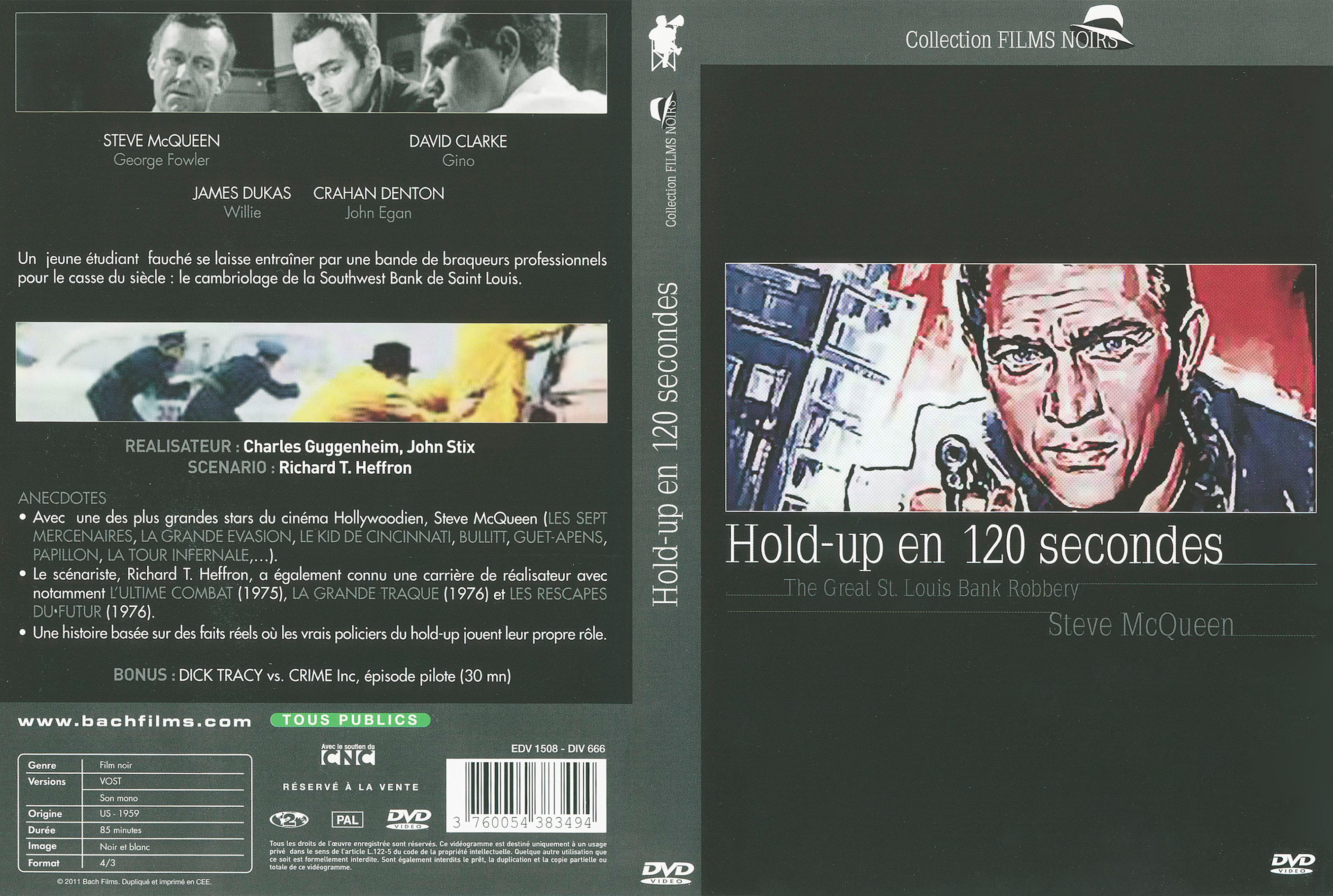 Jaquette DVD Hold-up en 120 secondes
