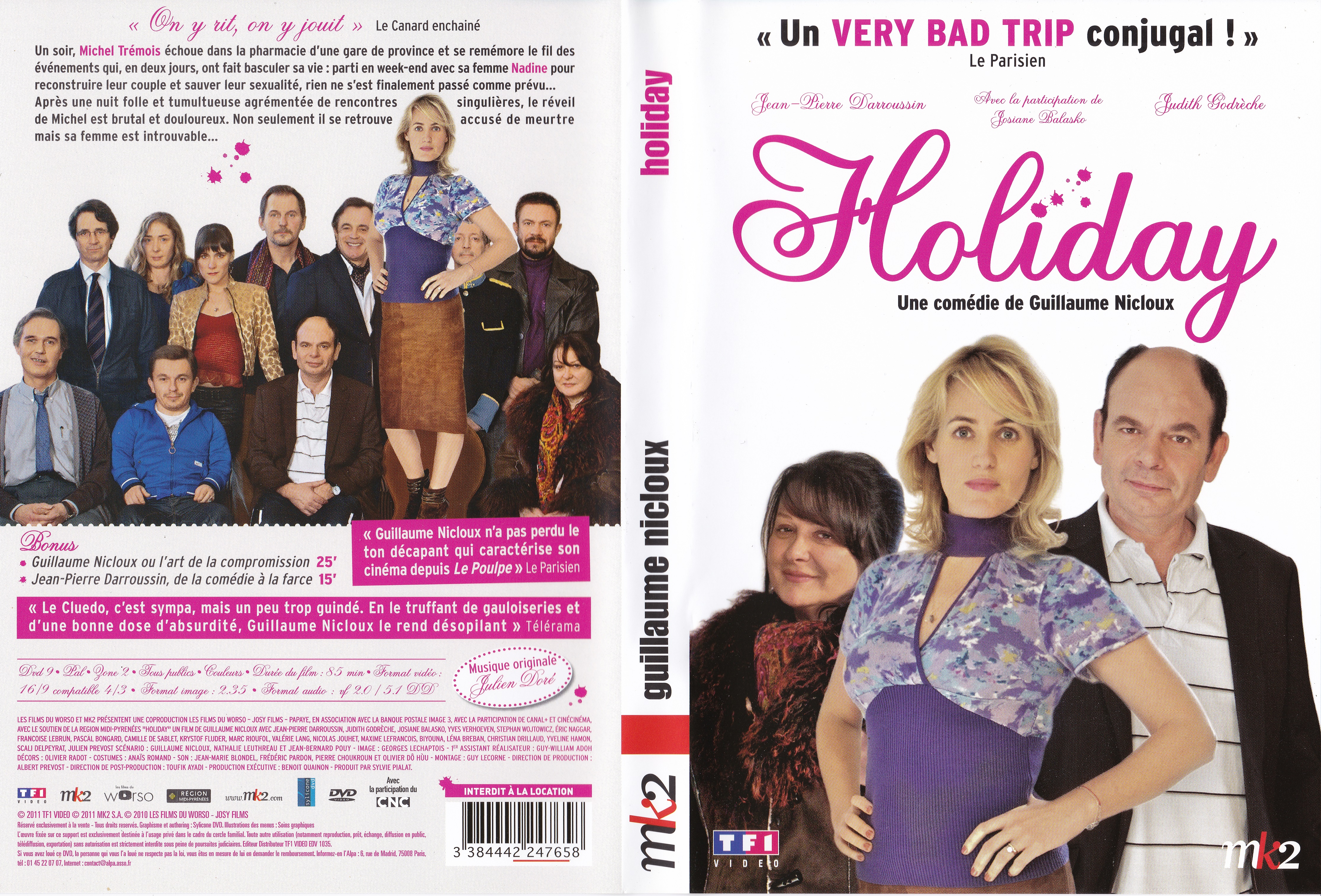 Jaquette DVD Holiday