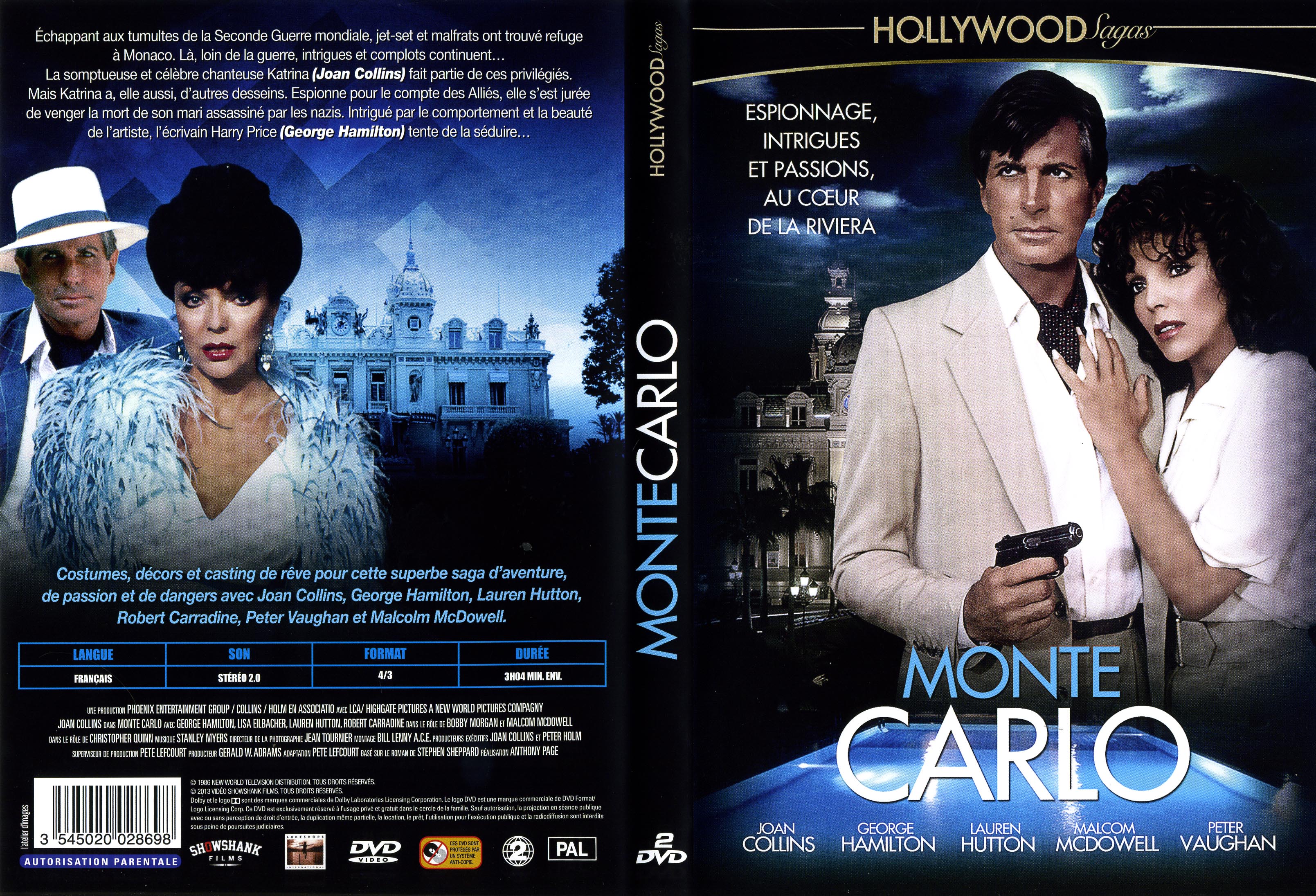 Jaquette DVD Hollywood sagas - Monte Carlo