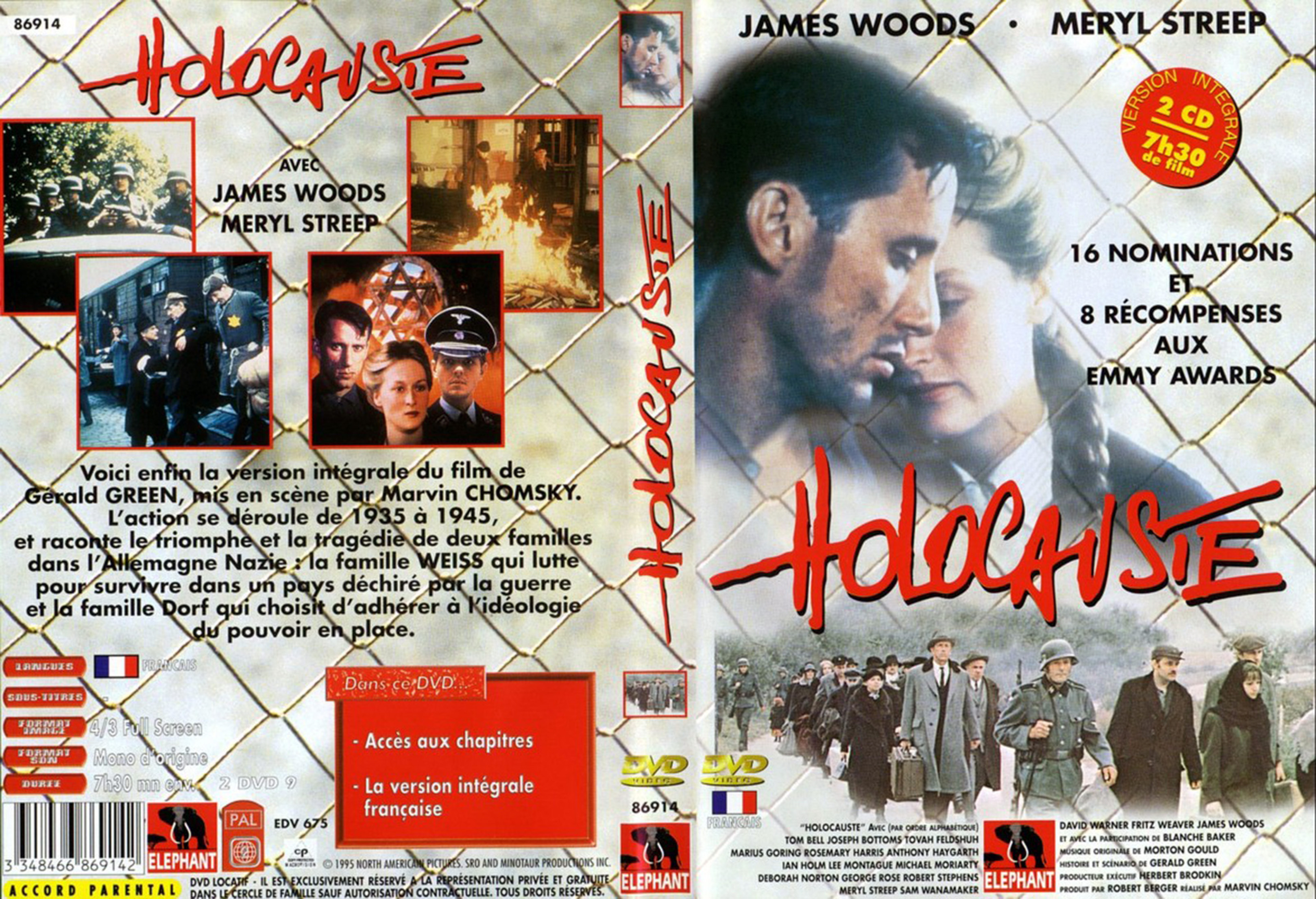 Jaquette DVD Holocauste